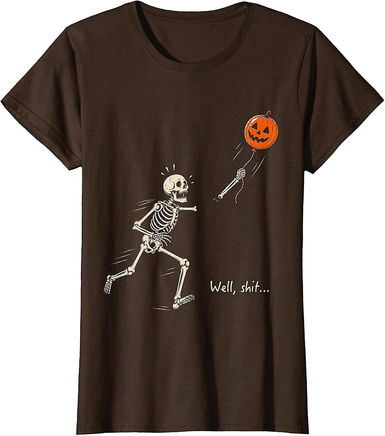 Funny Skeleton Halloween T-Shirt | Lost Balloon Tee