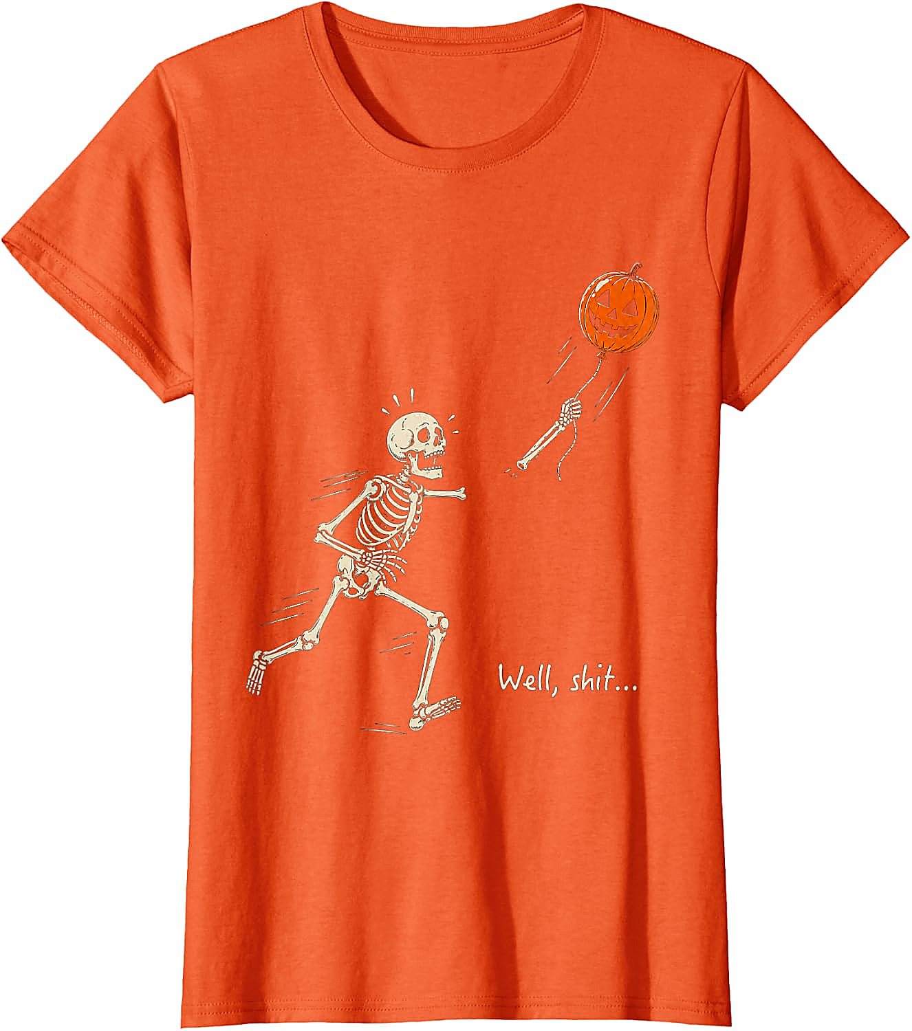 Funny Skeleton Halloween T-Shirt | Lost Balloon Tee