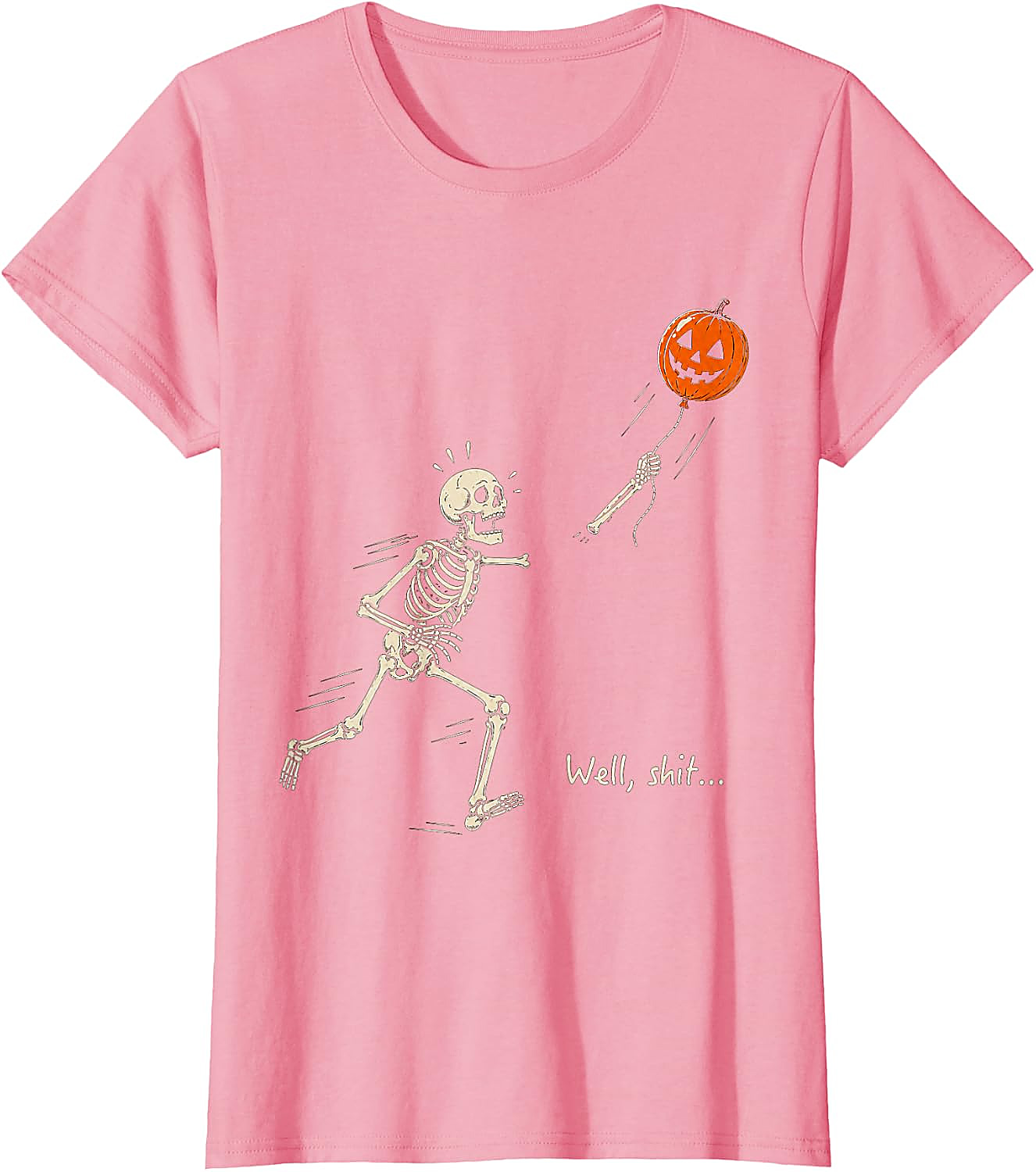 Funny Skeleton Halloween T-Shirt | Lost Balloon Tee