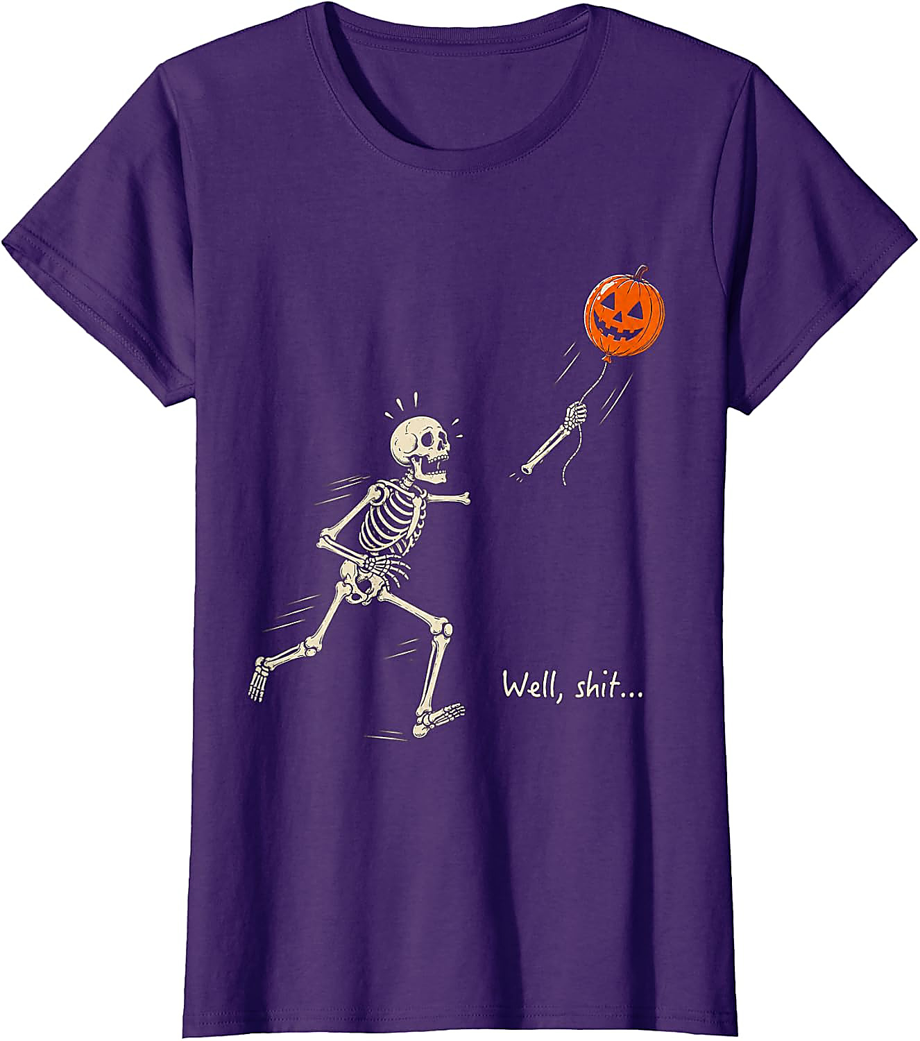 Funny Skeleton Halloween T-Shirt | Lost Balloon Tee