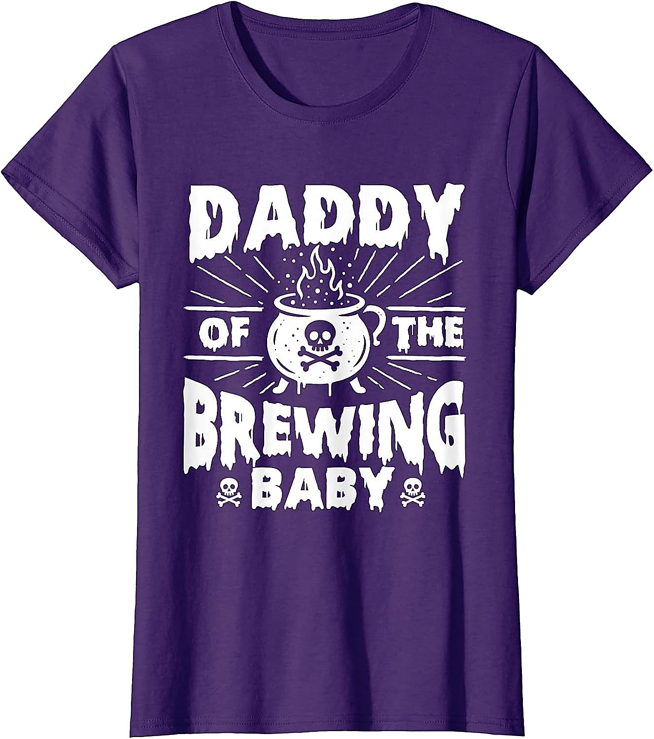 Daddy of The Brewing Baby Halloween T-Shirt for Dad