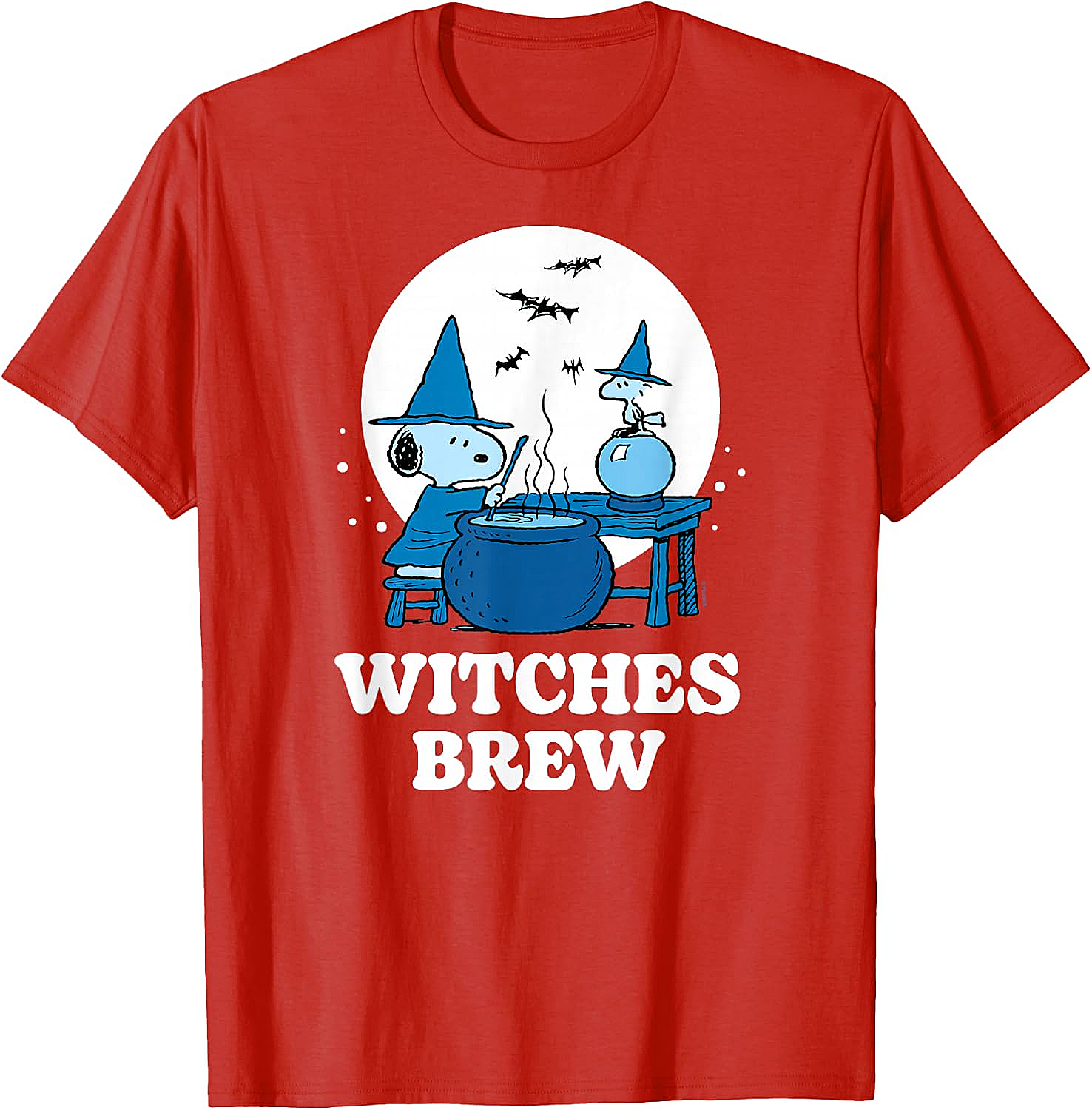  Peanuts Halloween Snoopy Witches Brew T-Shirt