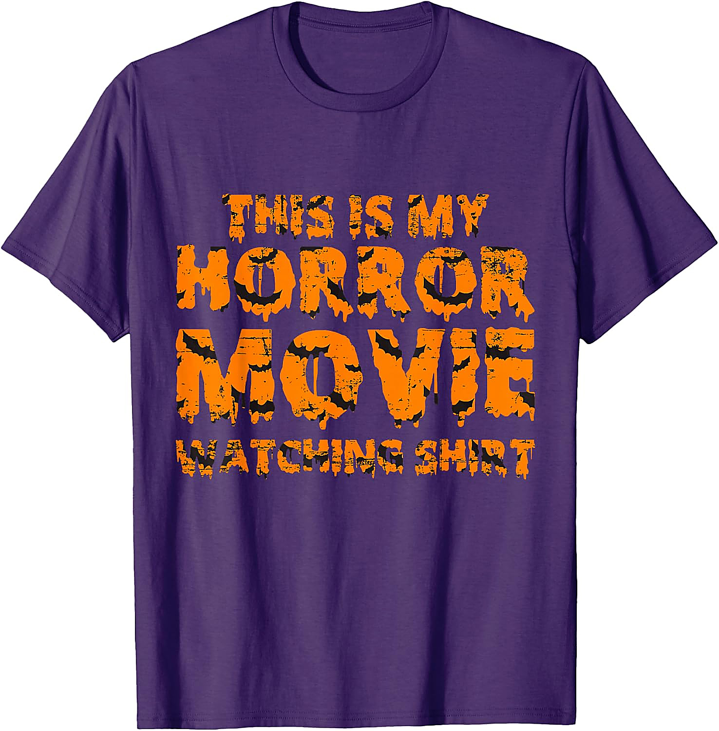 Horror Movie Watching Shirt | Funny Halloween Graphic Tee