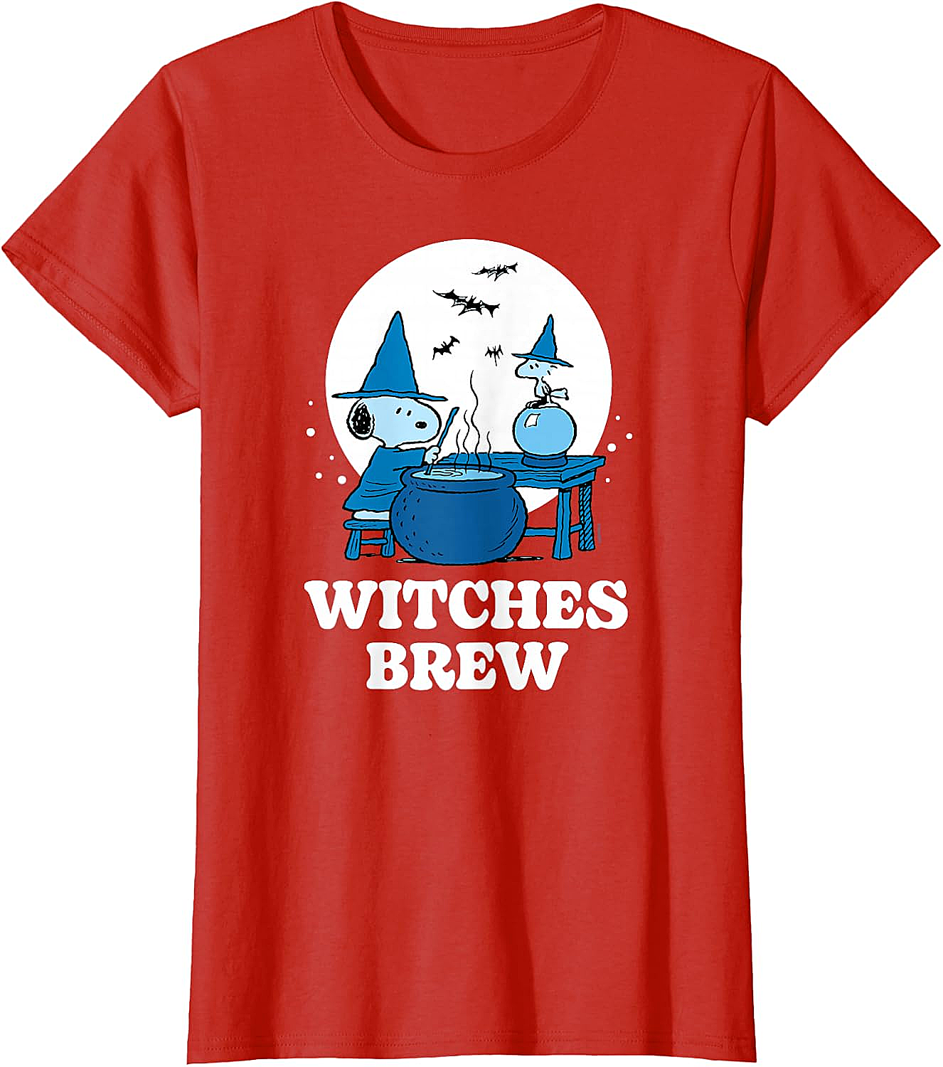  Peanuts Halloween Snoopy Witches Brew T-Shirt