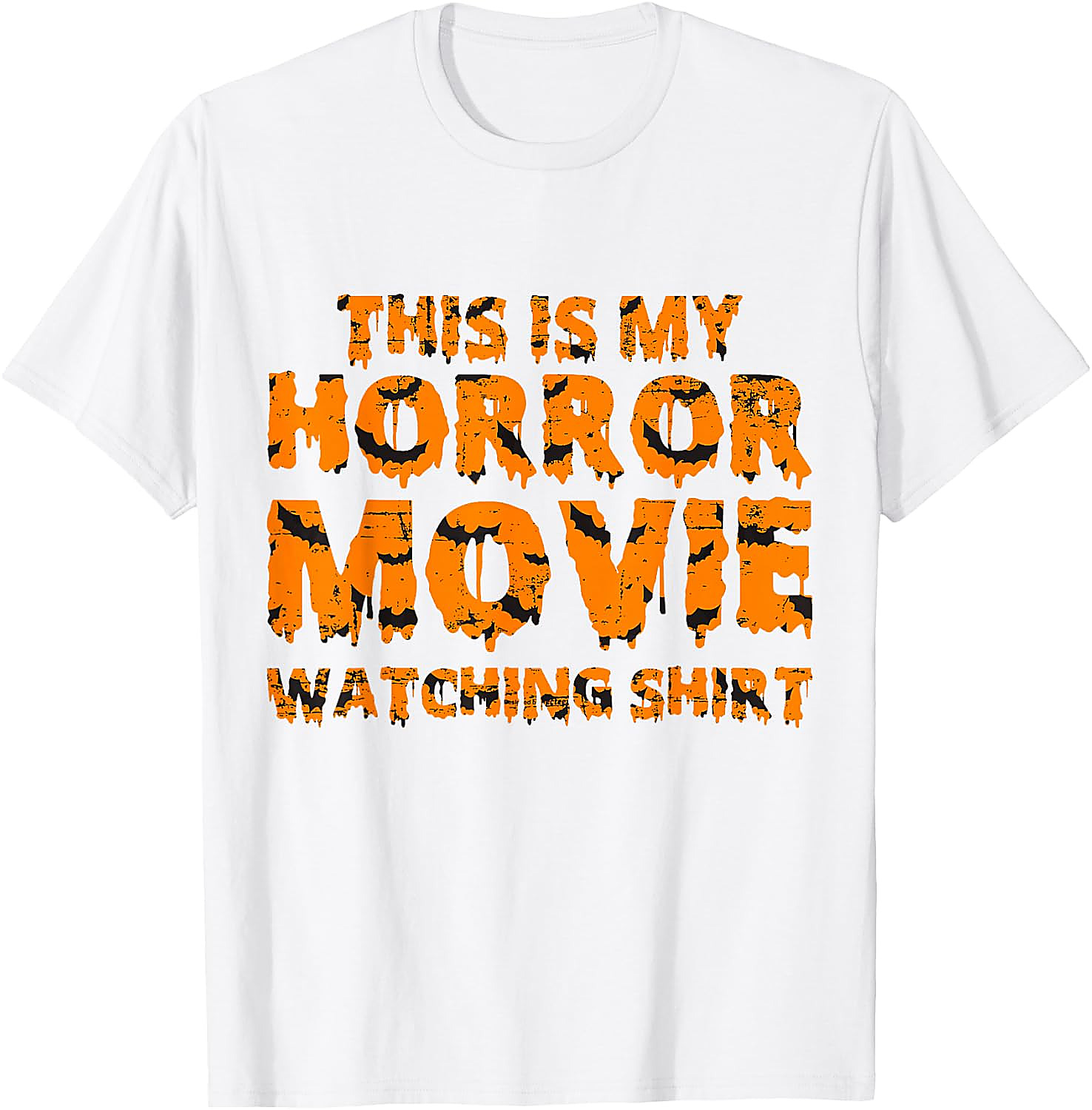 Horror Movie Watching Shirt | Funny Halloween Graphic Tee