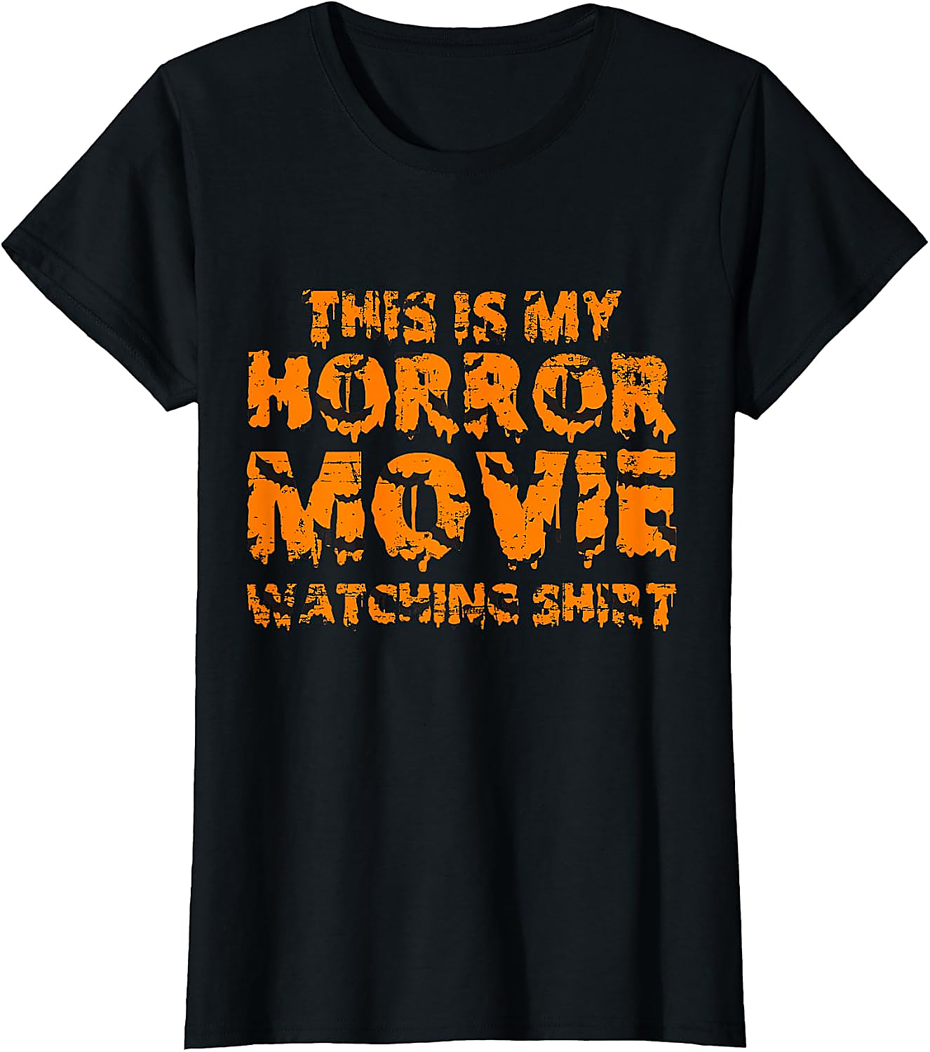 Horror Movie Watching Shirt | Funny Halloween Graphic Tee