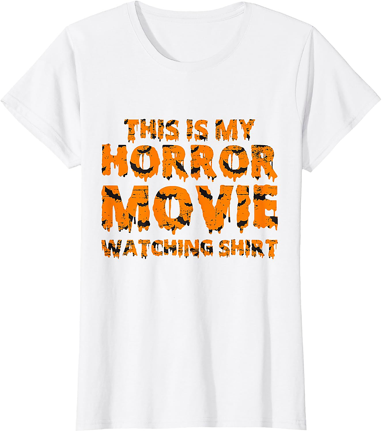 Horror Movie Watching Shirt | Funny Halloween Graphic Tee