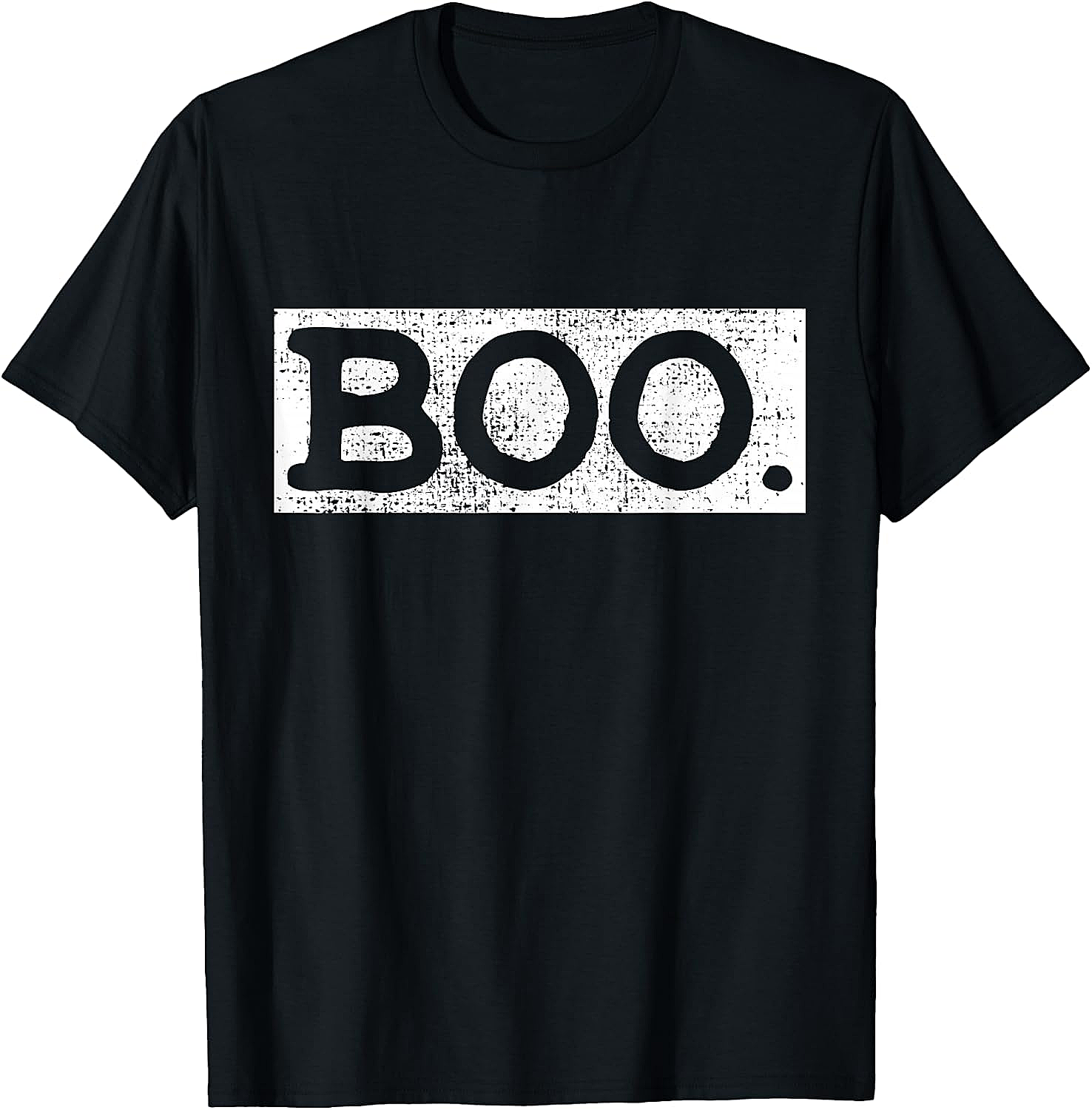 Halloween Boo T-Shirt Funny Vintage Ghost Gift Tee
