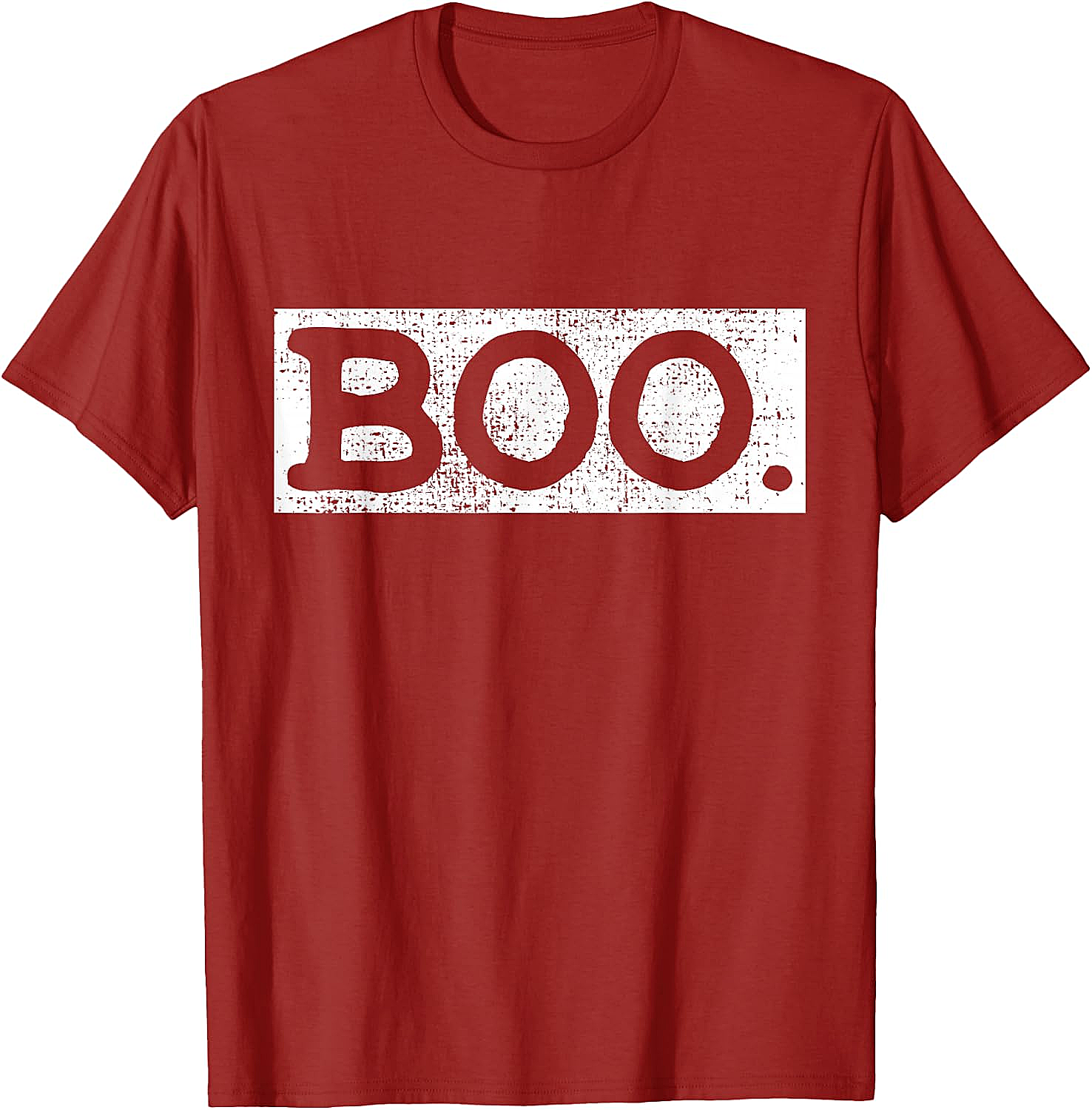 Halloween Boo T-Shirt Funny Vintage Ghost Gift Tee