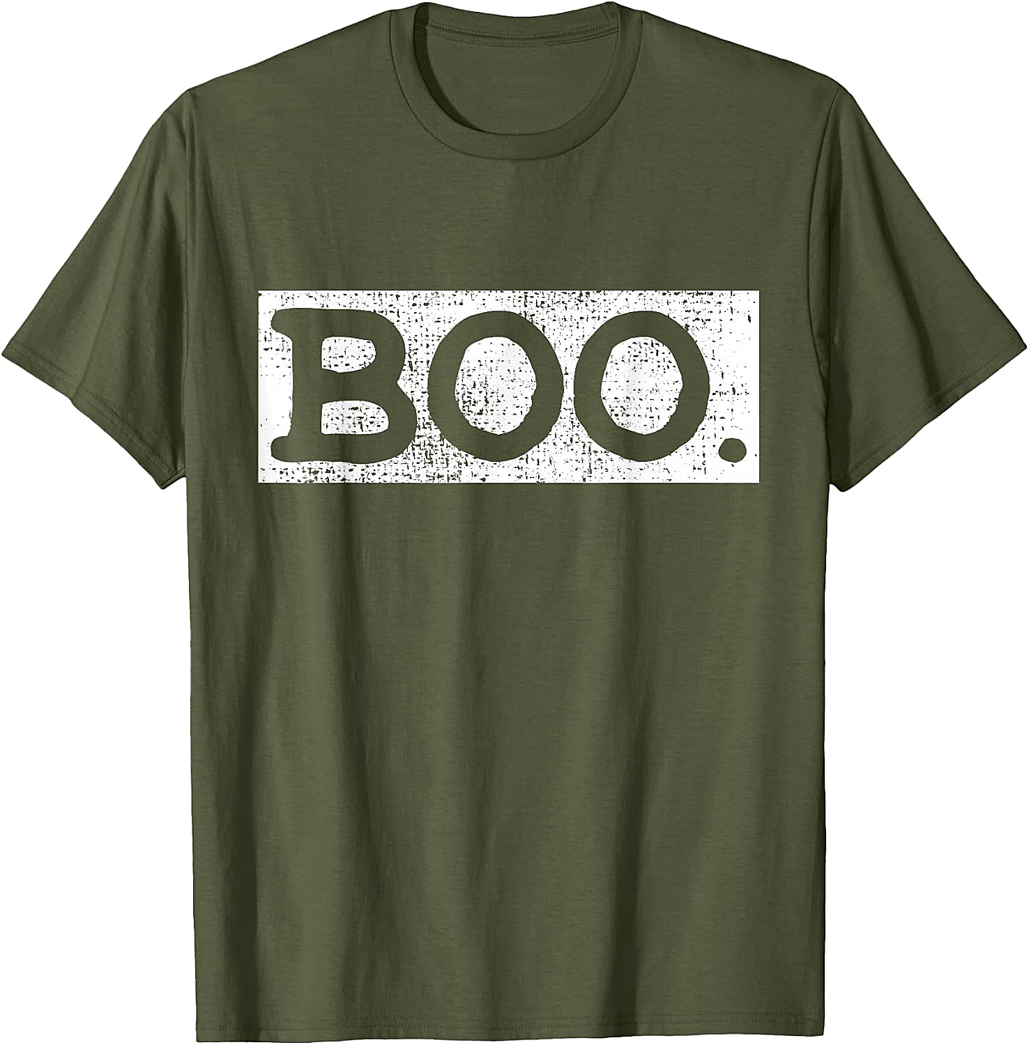 Halloween Boo T-Shirt Funny Vintage Ghost Gift Tee