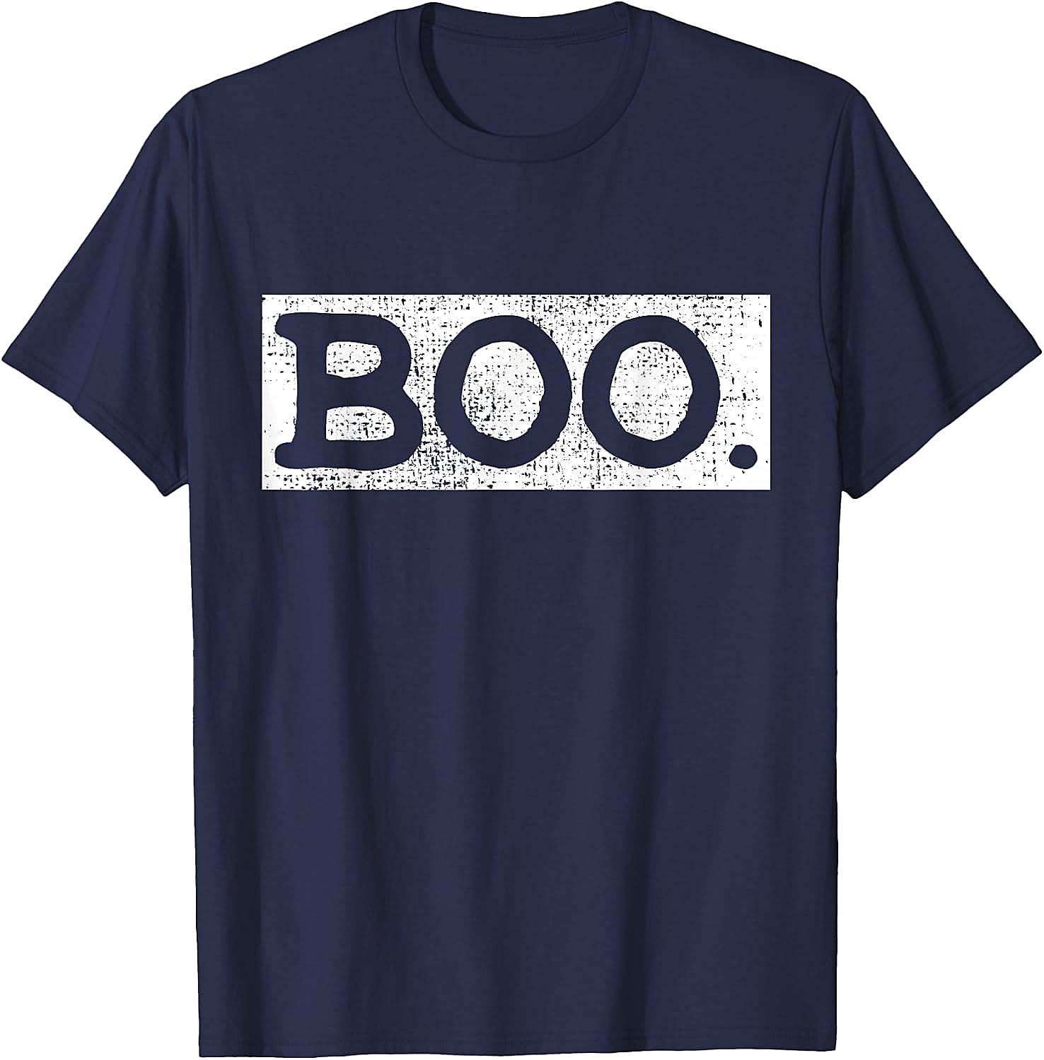 Halloween Boo T-Shirt Funny Vintage Ghost Gift Tee