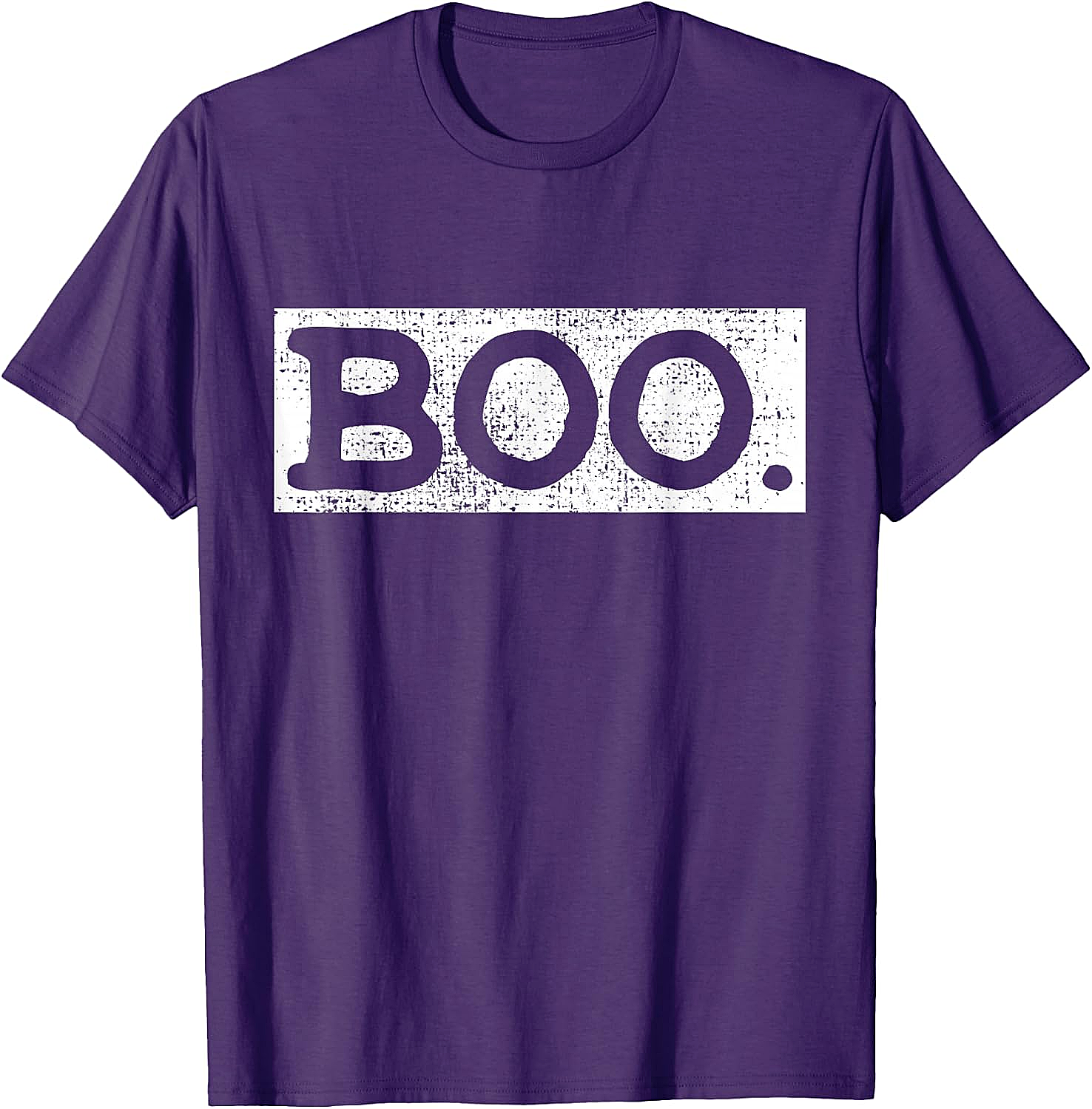 Halloween Boo T-Shirt Funny Vintage Ghost Gift Tee