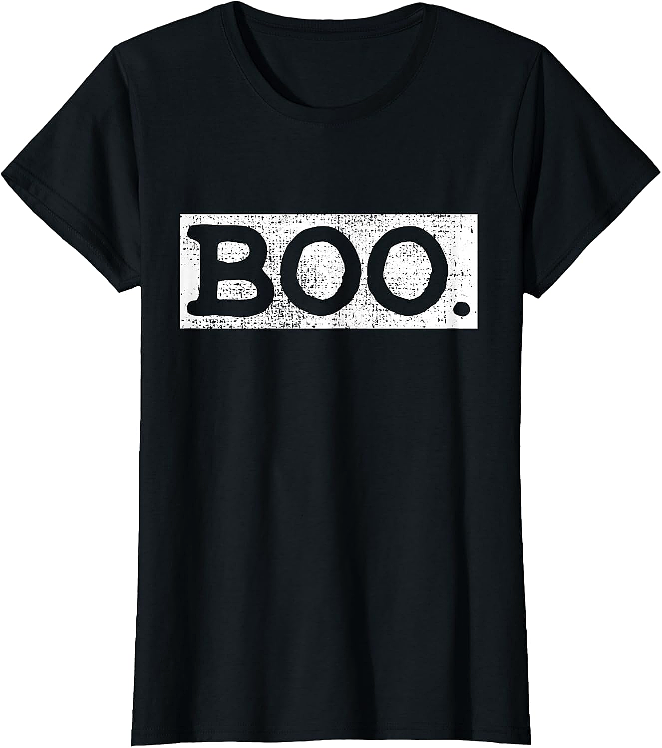 Halloween Boo T-Shirt Funny Vintage Ghost Gift Tee