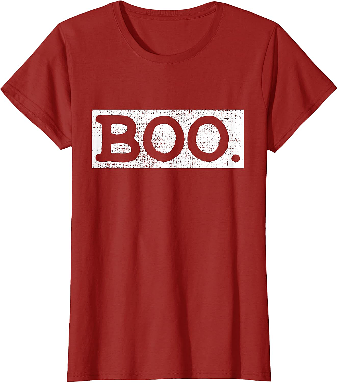 Halloween Boo T-Shirt Funny Vintage Ghost Gift Tee
