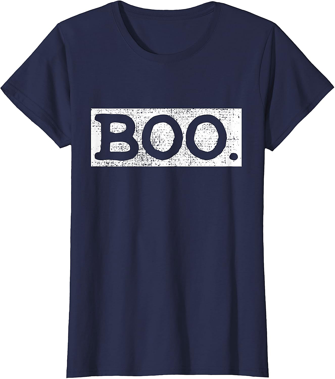 Halloween Boo T-Shirt Funny Vintage Ghost Gift Tee