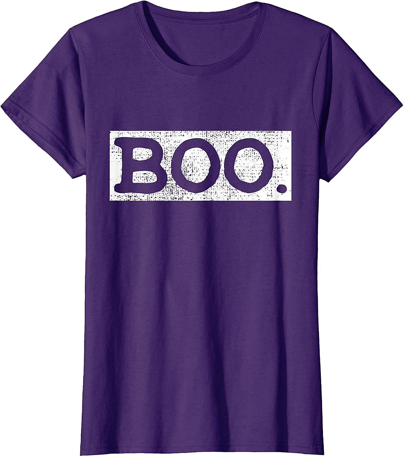 Halloween Boo T-Shirt Funny Vintage Ghost Gift Tee