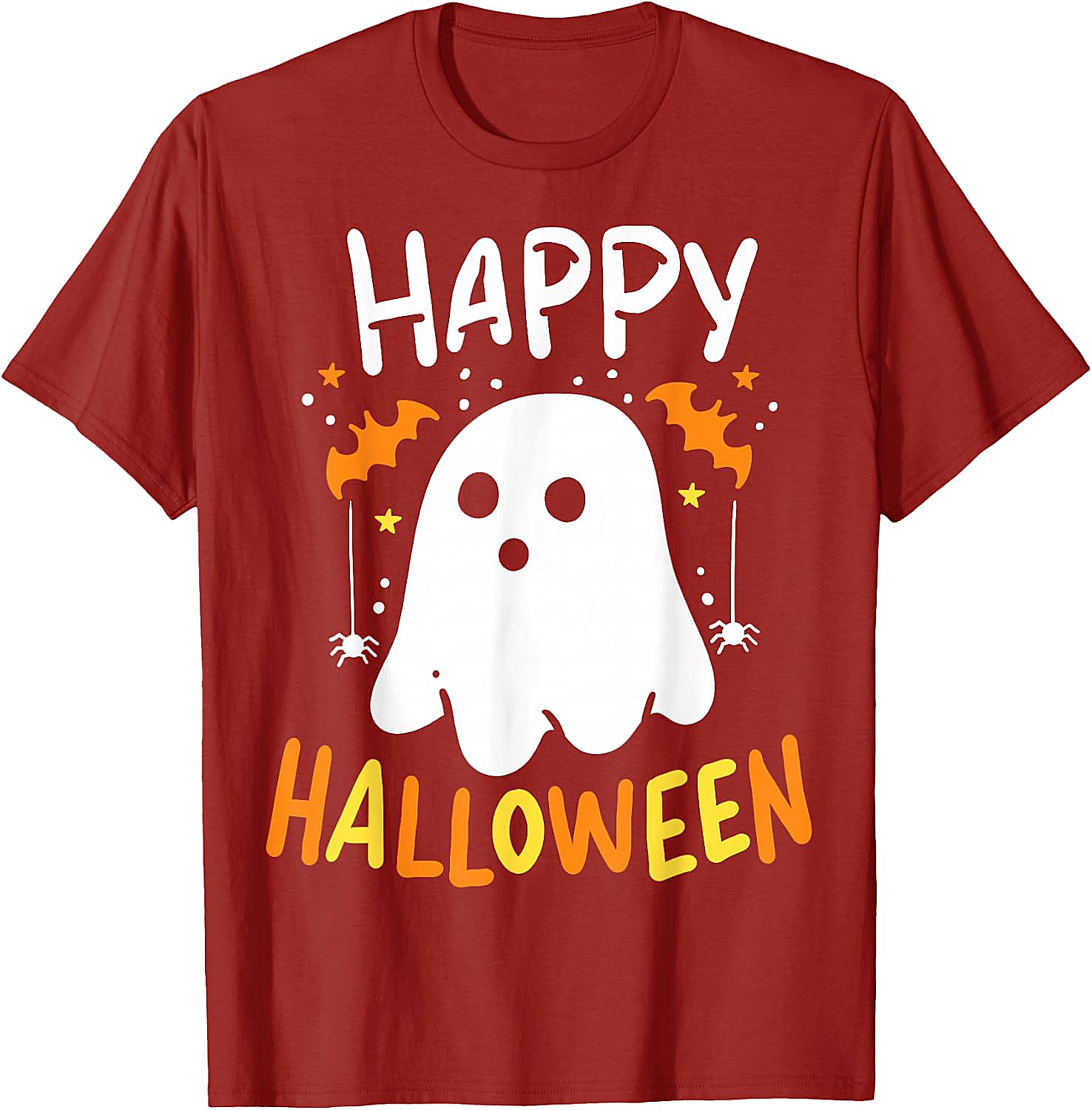 Trick Or Treat Halloween Ghost T-Shirt Funny Tee