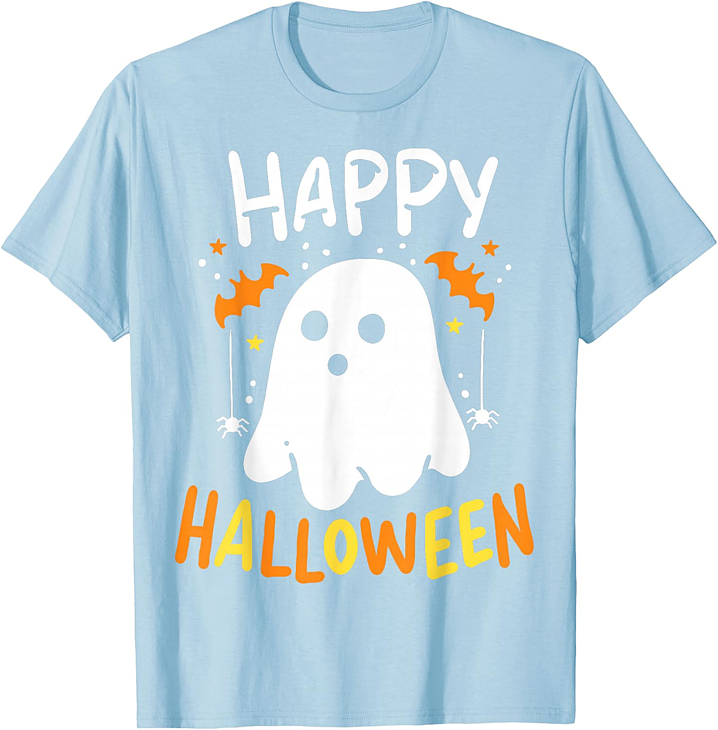 Trick Or Treat Halloween Ghost T-Shirt Funny Tee