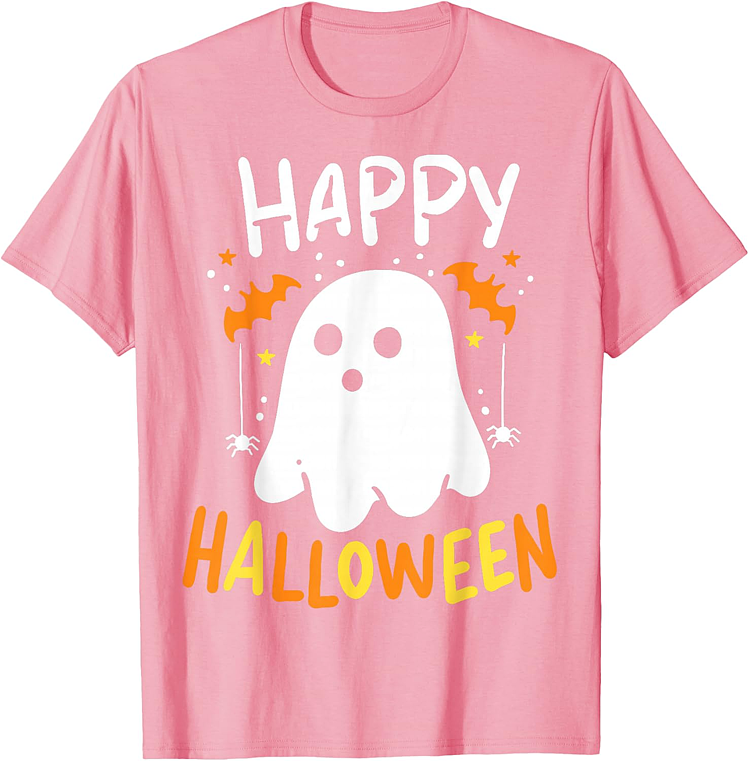 Trick Or Treat Halloween Ghost T-Shirt Funny Tee