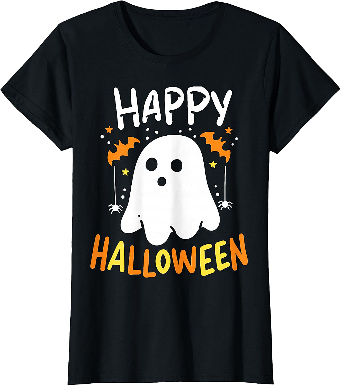 Trick Or Treat Halloween Ghost T-Shirt Funny Tee