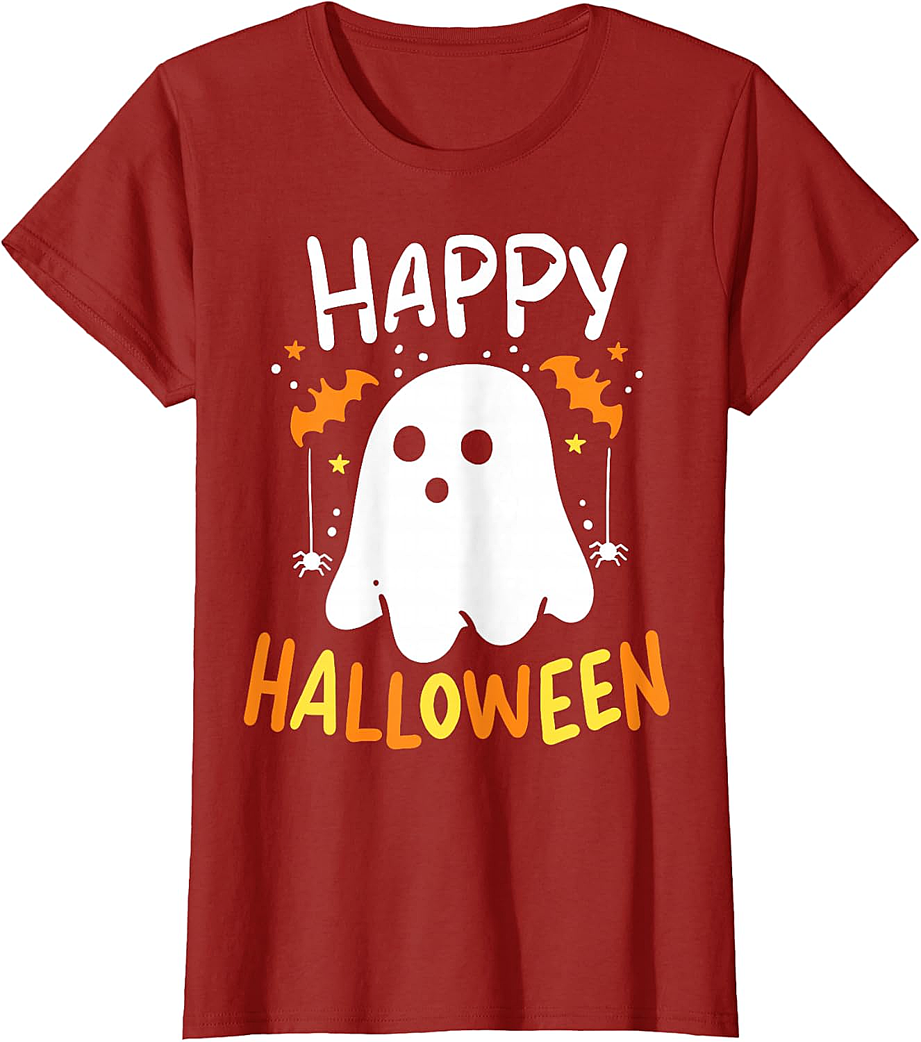 Trick Or Treat Halloween Ghost T-Shirt Funny Tee