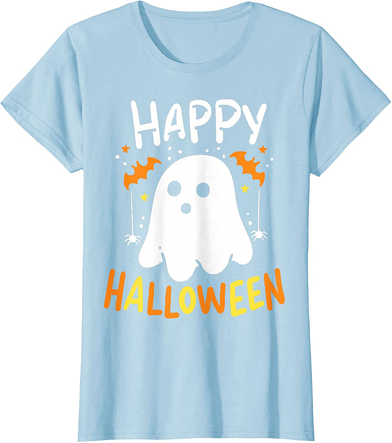 Trick Or Treat Halloween Ghost T-Shirt Funny Tee