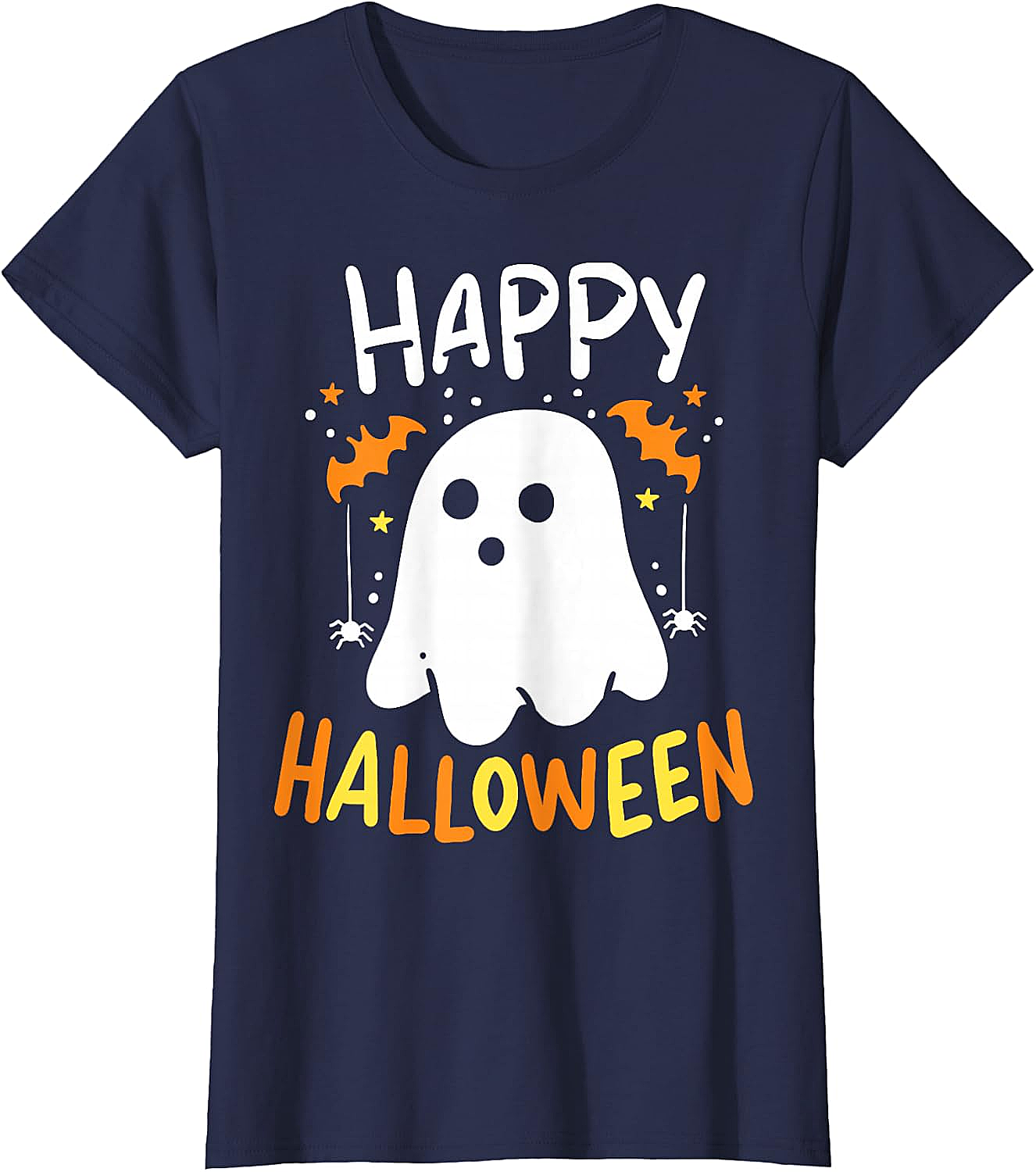 Trick Or Treat Halloween Ghost T-Shirt Funny Tee