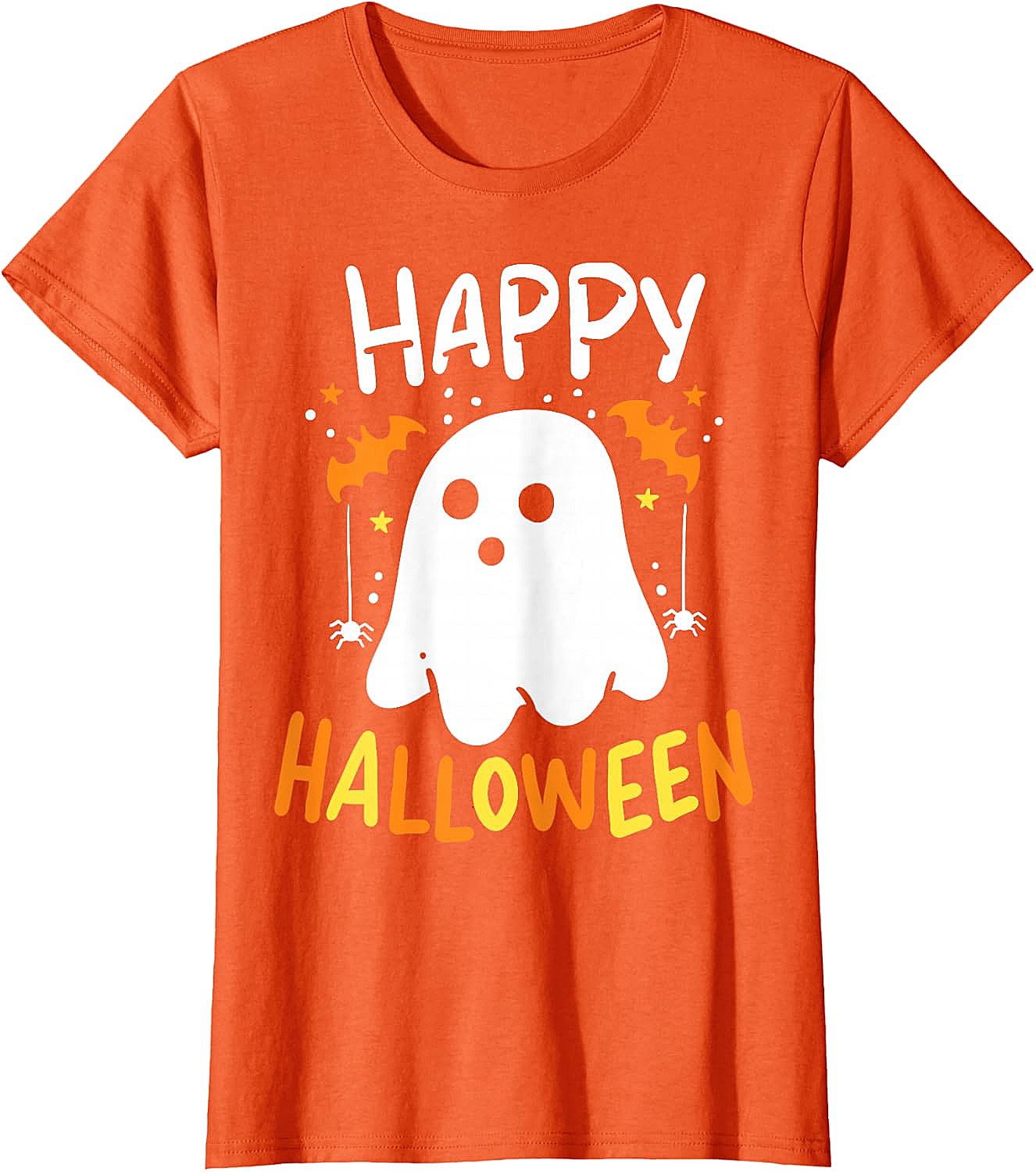 Trick Or Treat Halloween Ghost T-Shirt Funny Tee