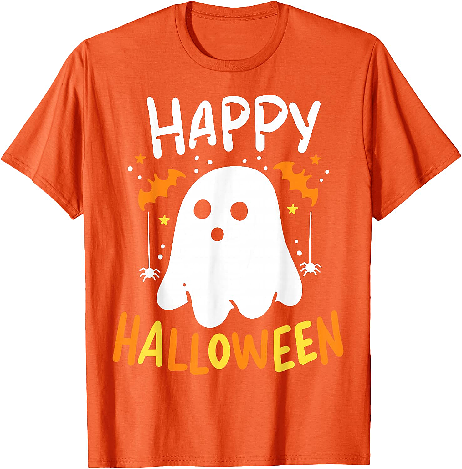 Trick Or Treat Halloween Ghost T-Shirt Funny Tee