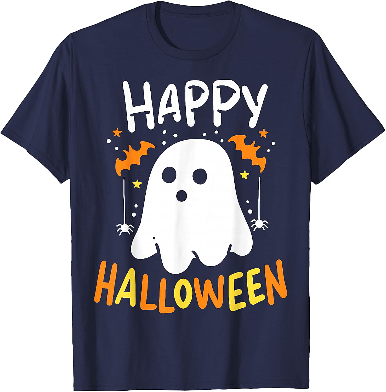 Trick Or Treat Halloween Ghost T-Shirt Funny Tee