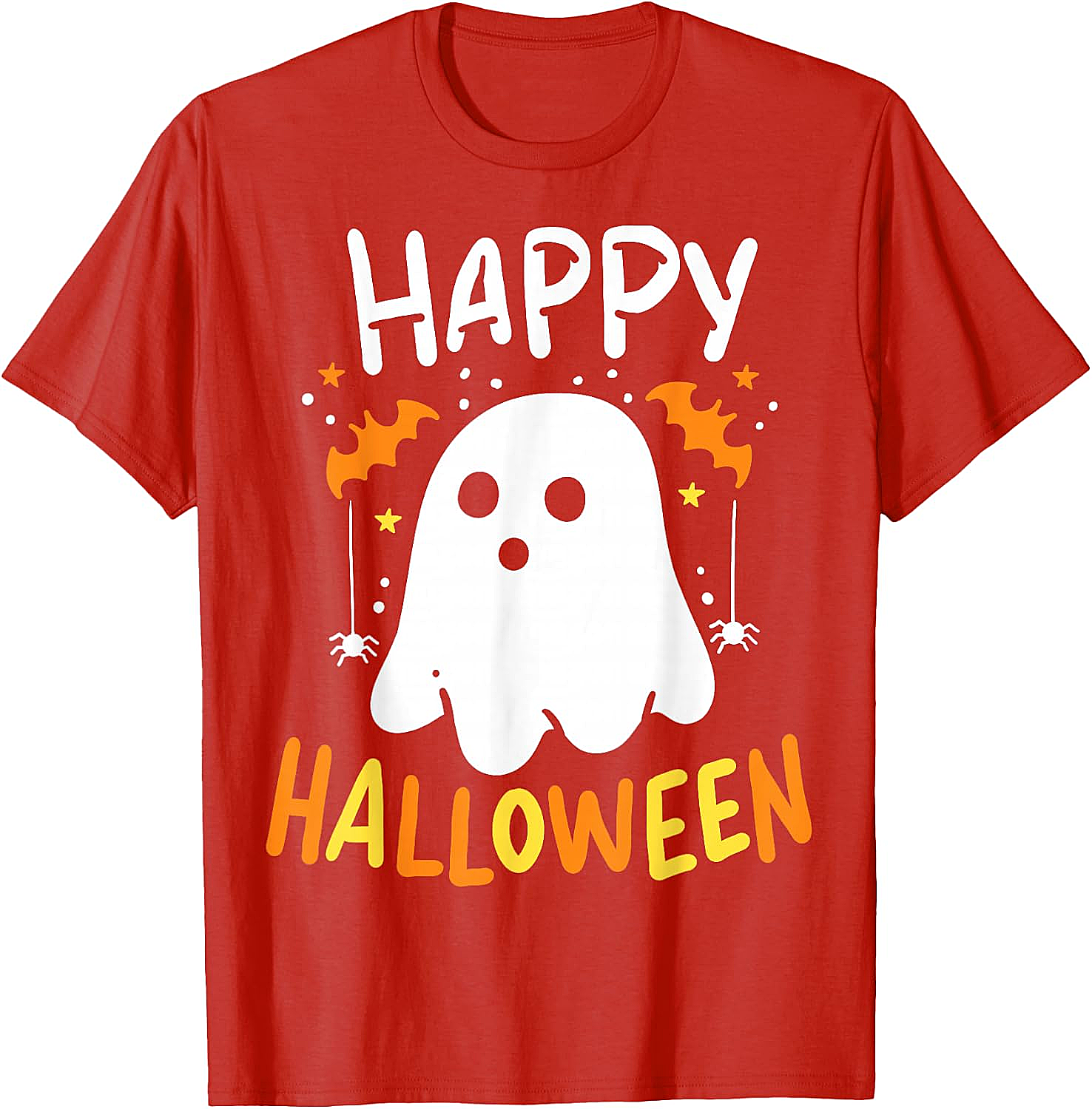 Trick Or Treat Halloween Ghost T-Shirt Funny Tee