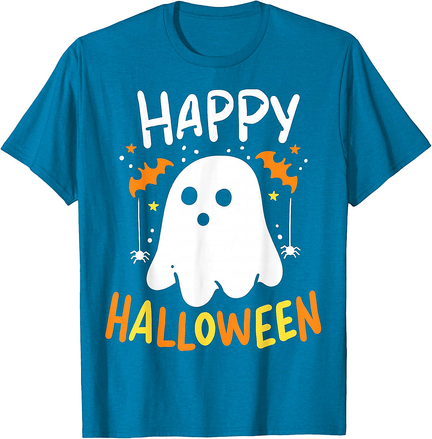 Trick Or Treat Halloween Ghost T-Shirt Funny Tee