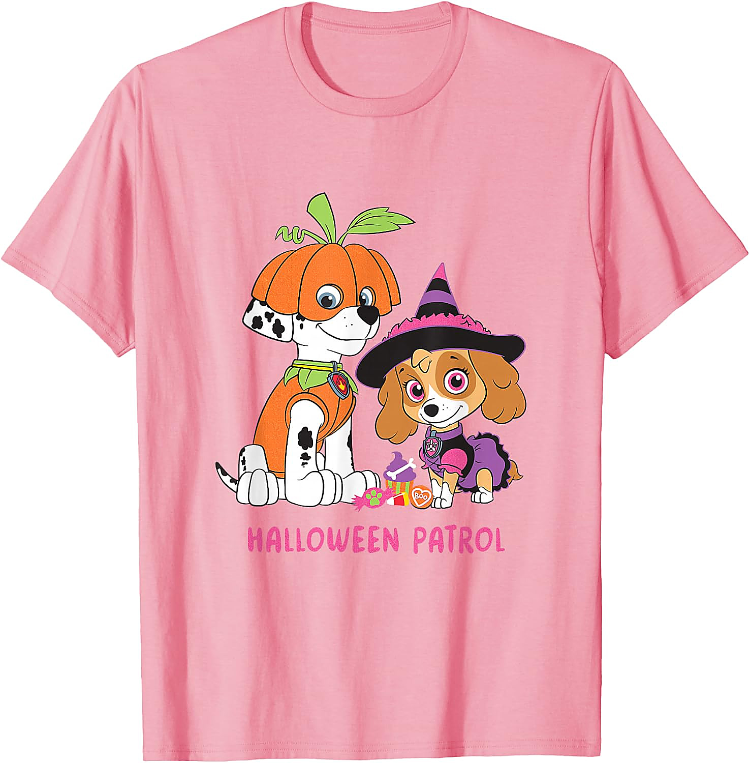 Paw Patrol Halloween Patrol T-Shirt | Witch & Pumpkin Tee