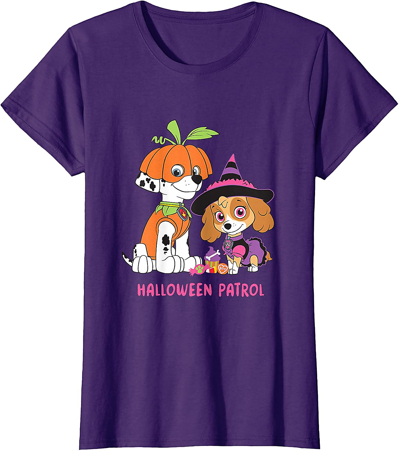 Paw Patrol Halloween Patrol T-Shirt | Witch & Pumpkin Tee