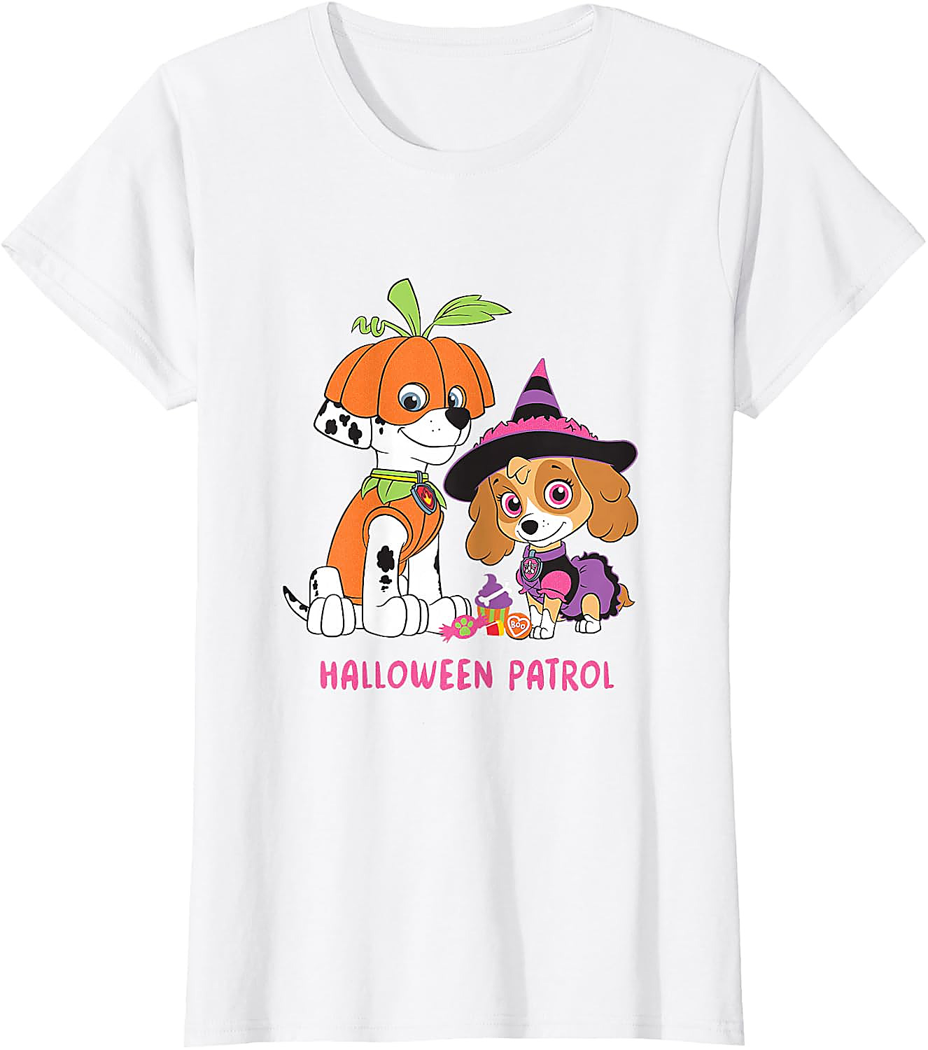 Paw Patrol Halloween Patrol T-Shirt | Witch & Pumpkin Tee