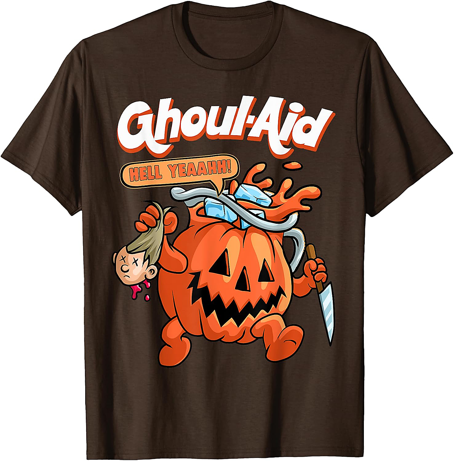 Ghoul Aid Halloween T-Shirt | Funny Pumpkin Graphic Tee