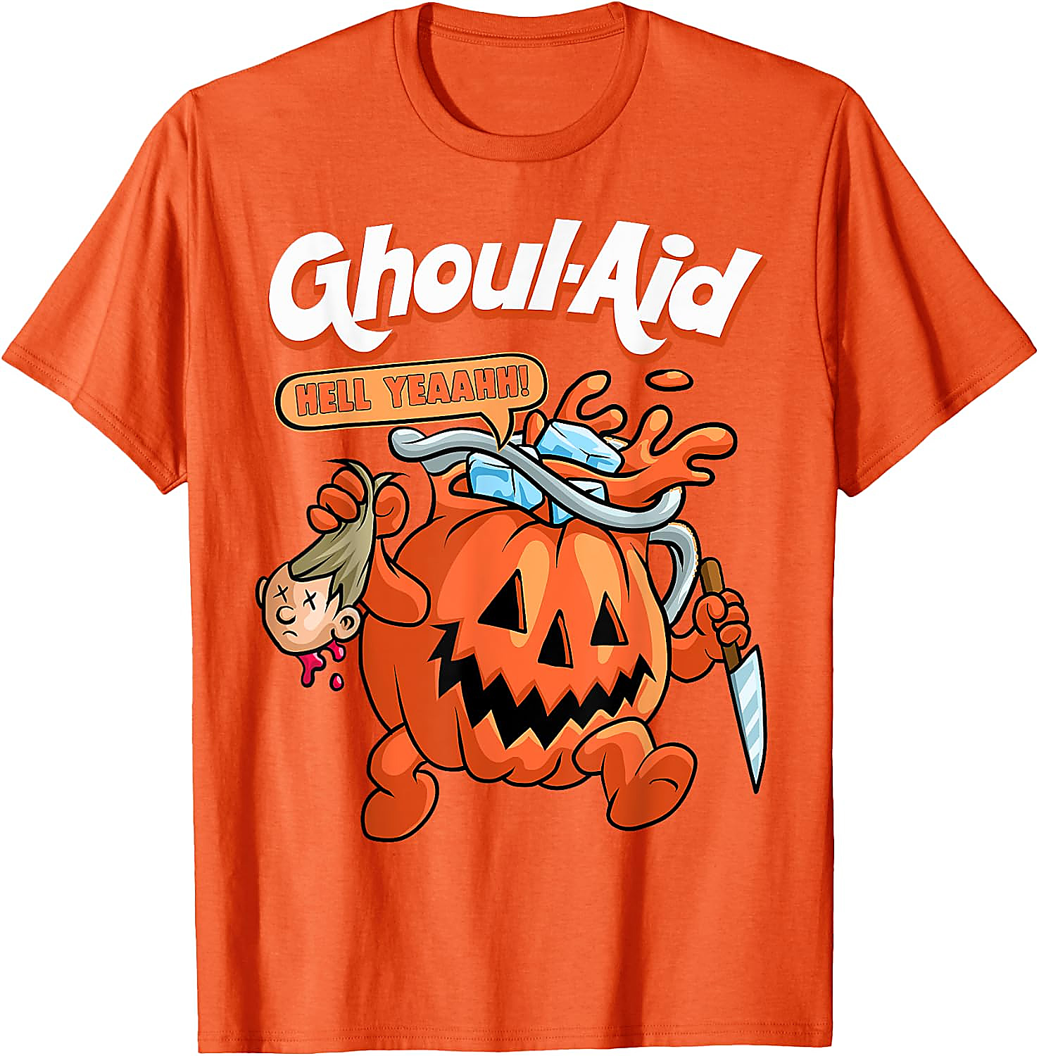 Ghoul Aid Halloween T-Shirt | Funny Pumpkin Graphic Tee