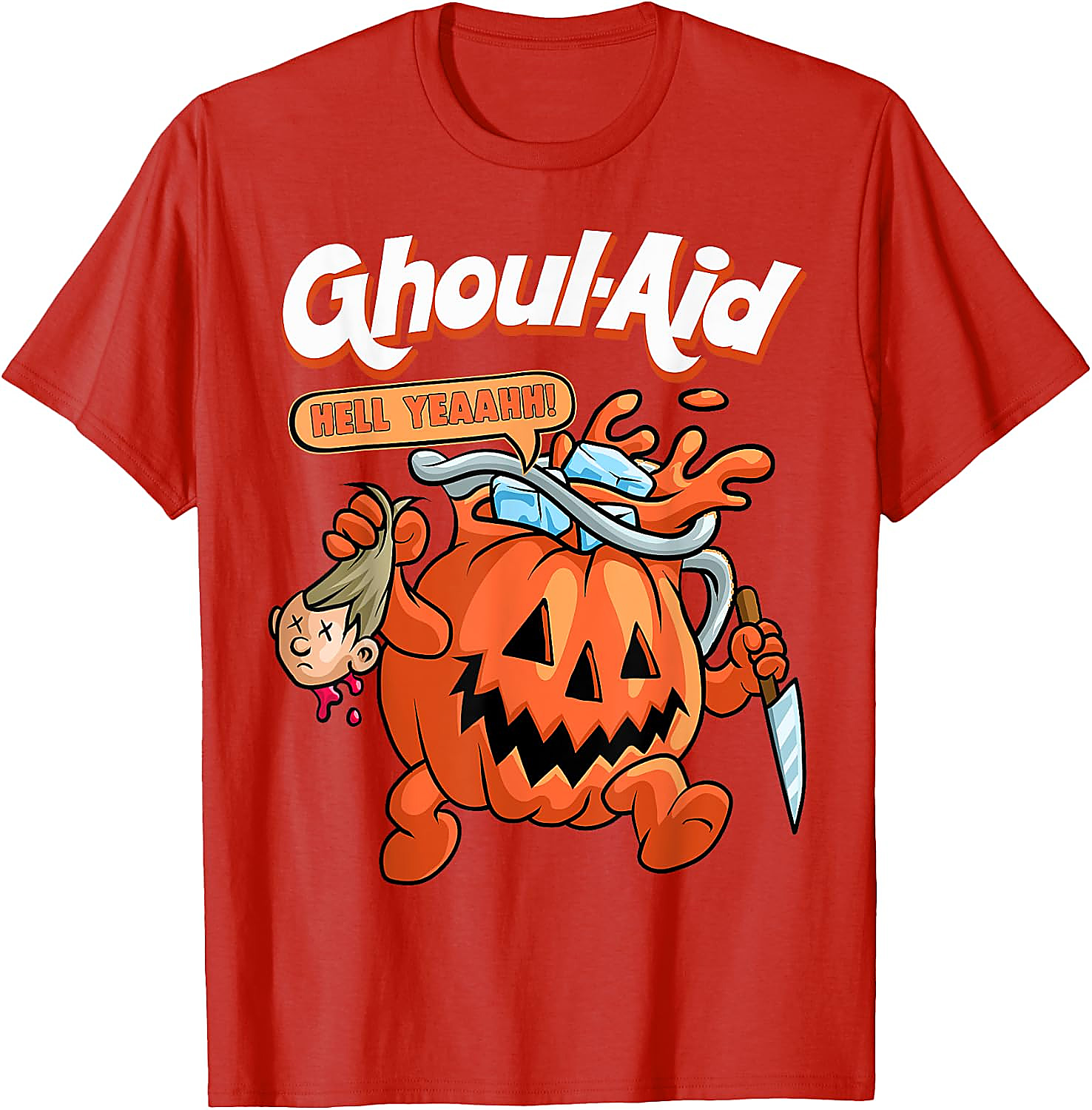 Ghoul Aid Halloween T-Shirt | Funny Pumpkin Graphic Tee
