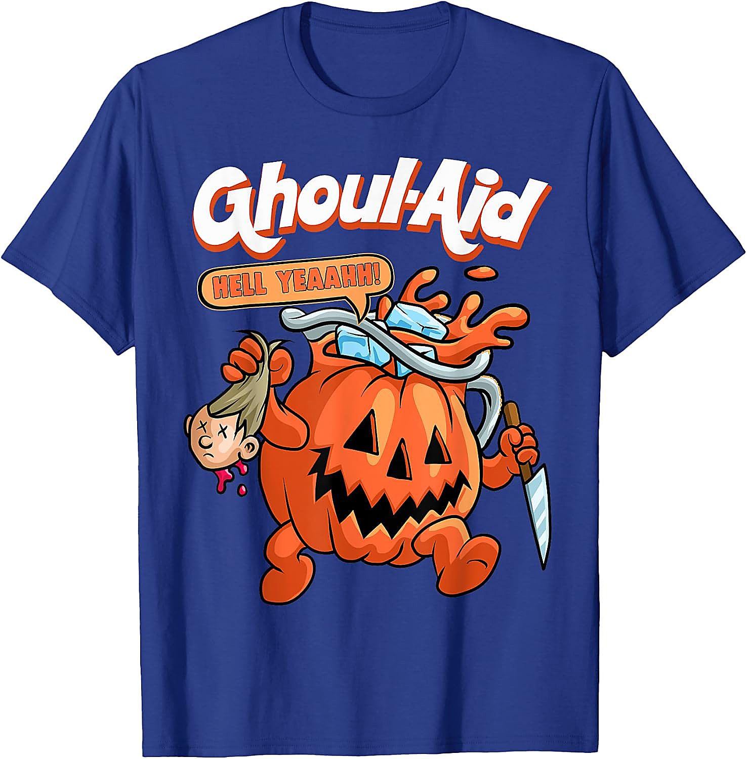Ghoul Aid Halloween T-Shirt | Funny Pumpkin Graphic Tee