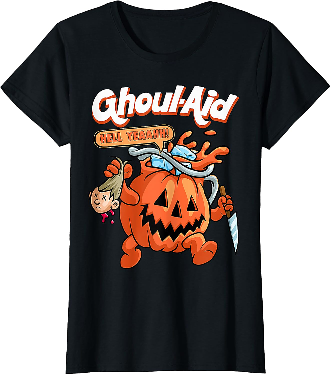 Ghoul Aid Halloween T-Shirt | Funny Pumpkin Graphic Tee