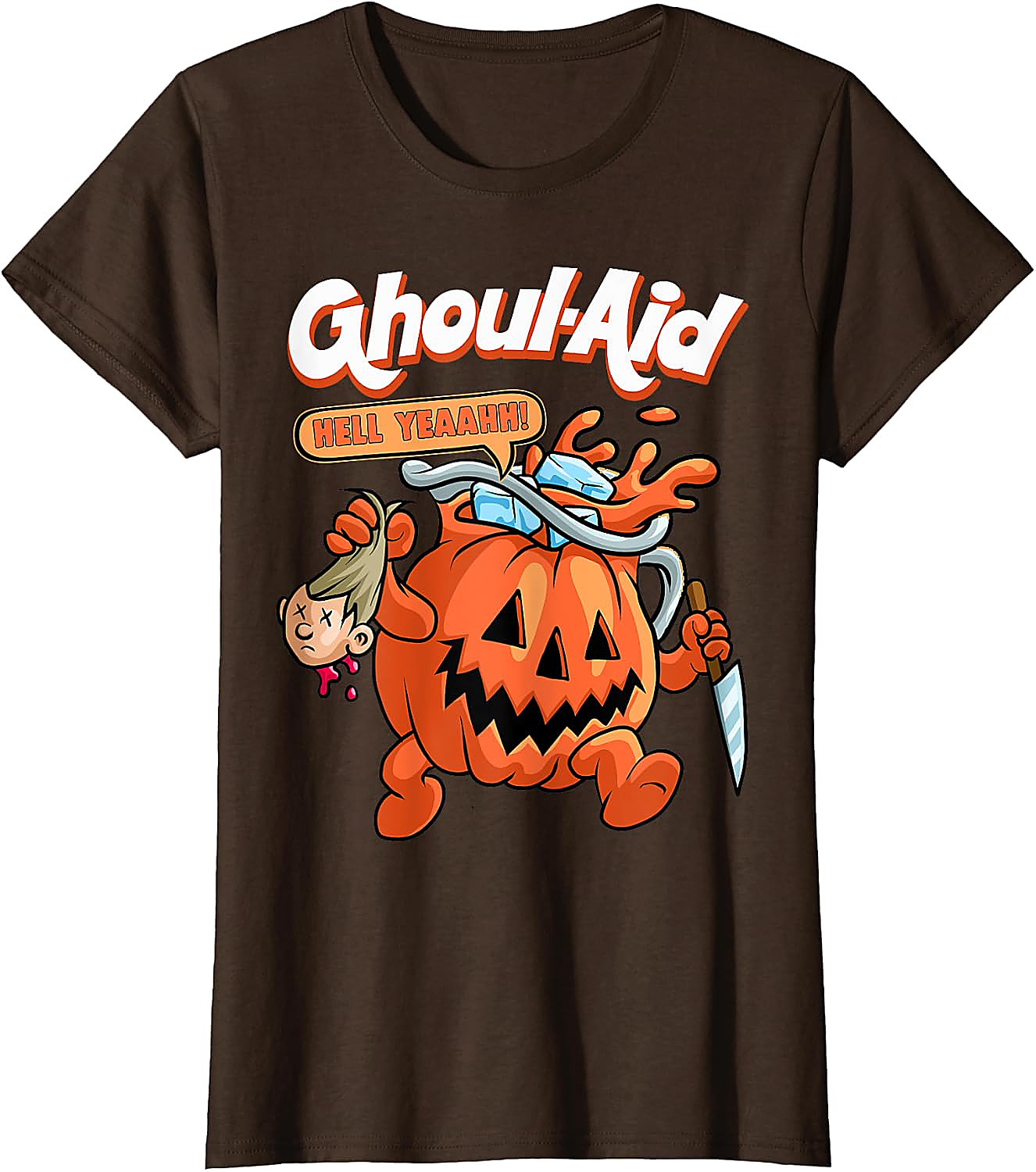 Ghoul Aid Halloween T-Shirt | Funny Pumpkin Graphic Tee