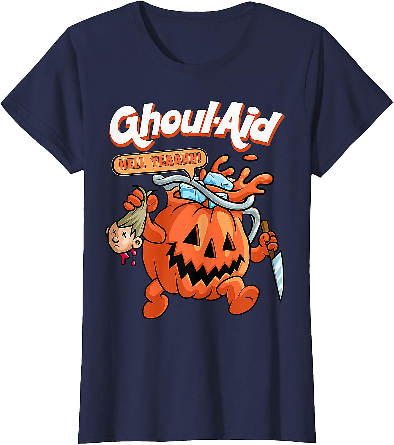 Ghoul Aid Halloween T-Shirt | Funny Pumpkin Graphic Tee