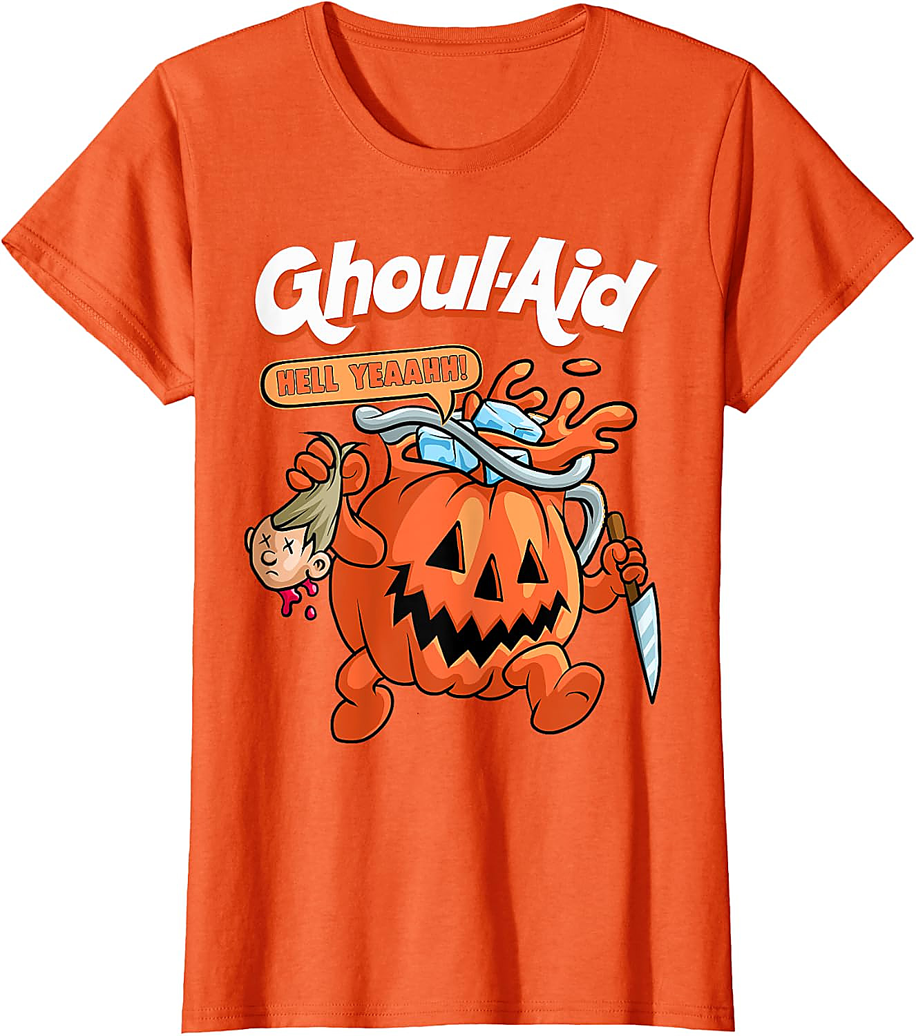 Ghoul Aid Halloween T-Shirt | Funny Pumpkin Graphic Tee