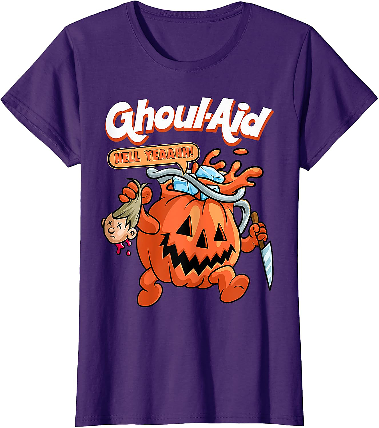 Ghoul Aid Halloween T-Shirt | Funny Pumpkin Graphic Tee