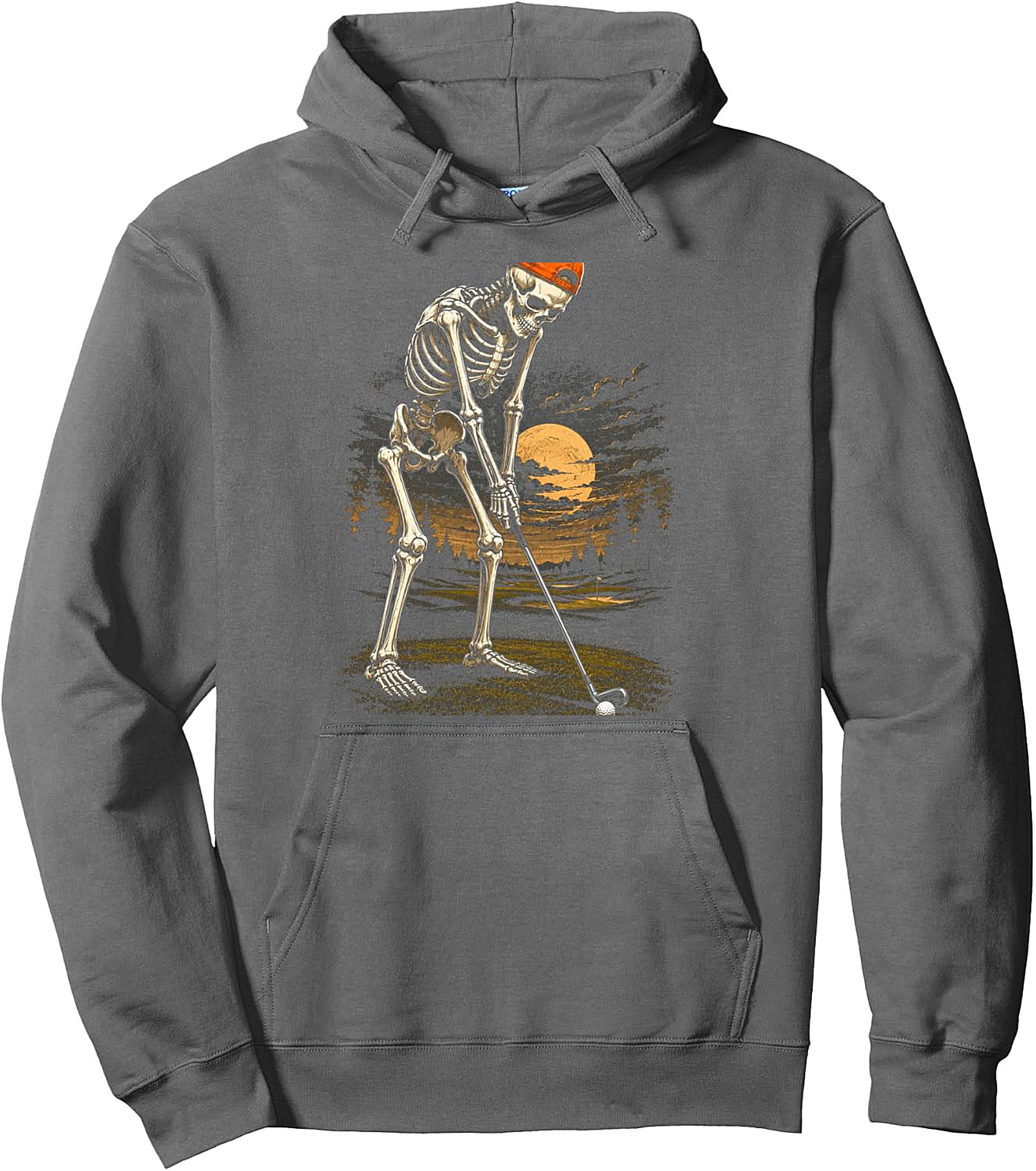  Skeleton Golf Funny Dad Pullover Hoodie | Halloween