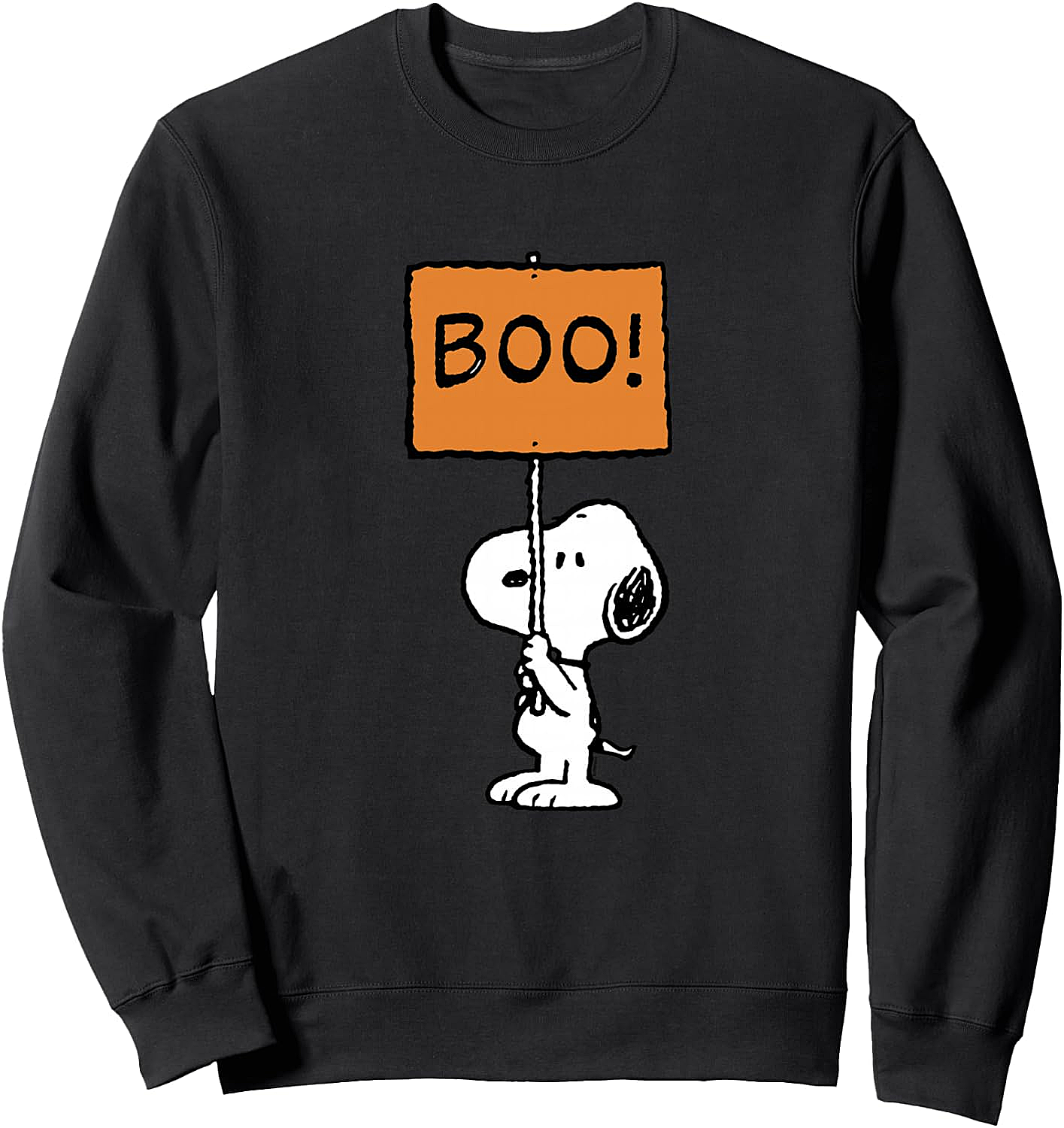 Peanuts Halloween Snoopy Boo! Pullover Sweatshirt