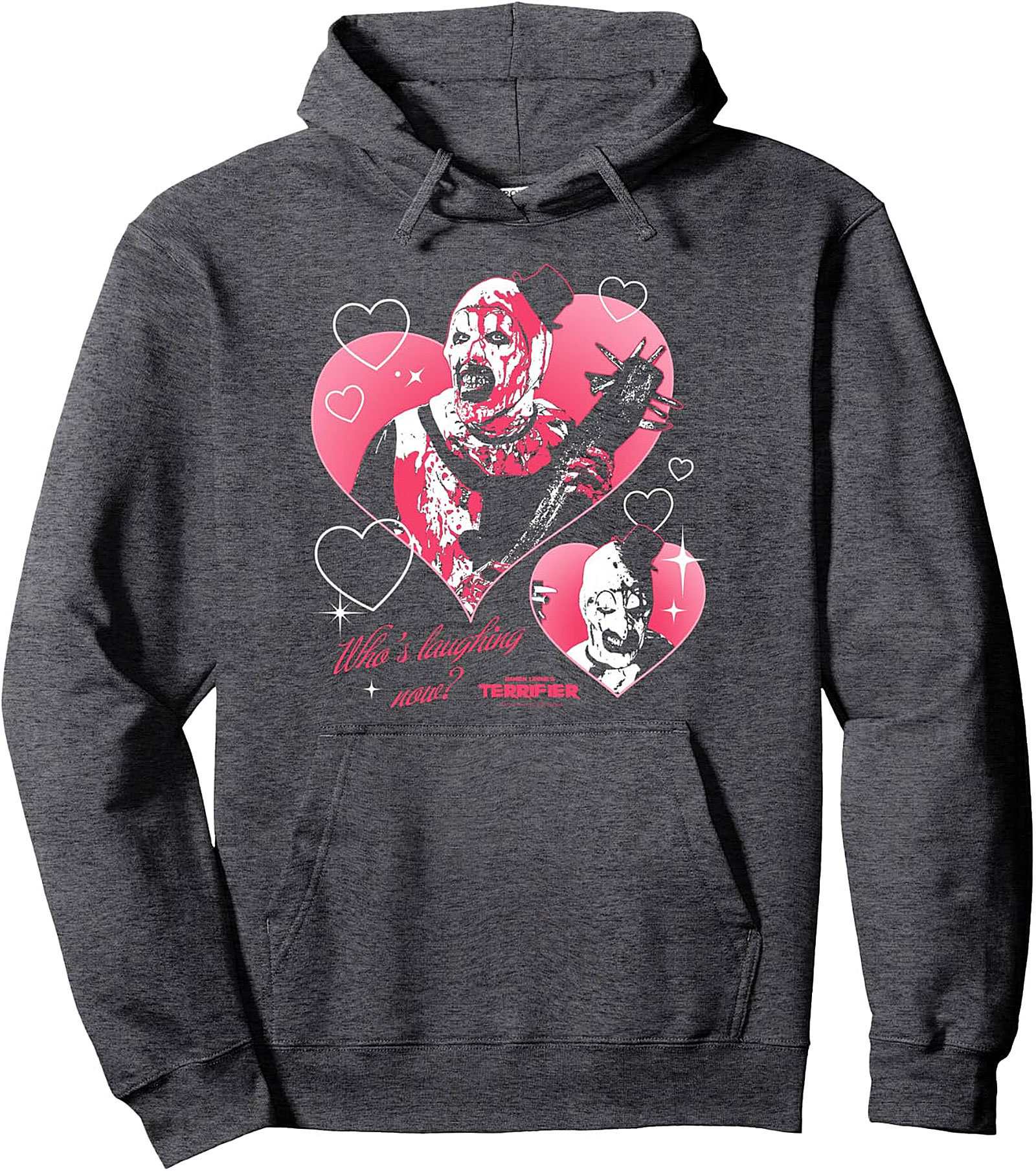 Terrifier Art the Clown Creepy Valentine Hoodie | Pullover