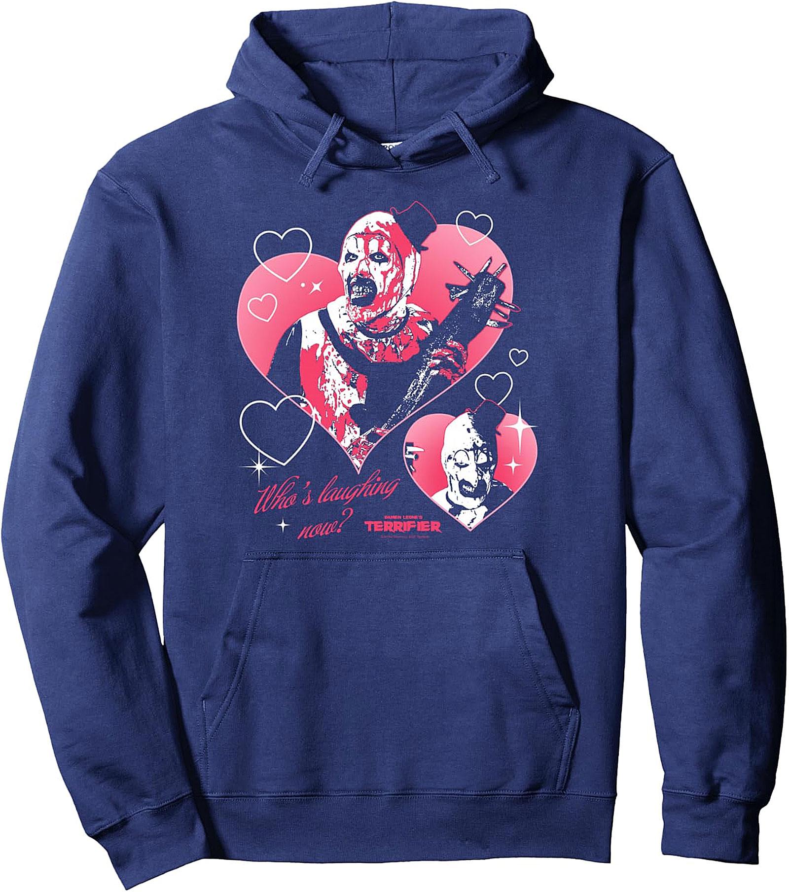 Terrifier Art the Clown Creepy Valentine Hoodie | Pullover