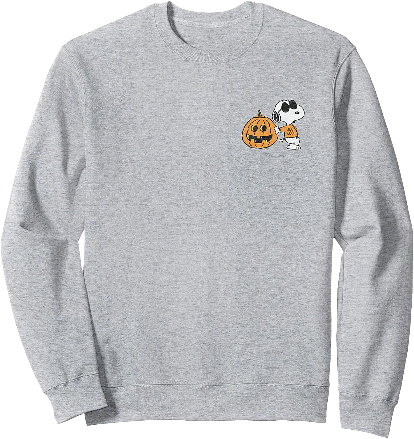 Peanuts Halloween Cool Pumpkin Snoopy Sweatshirt