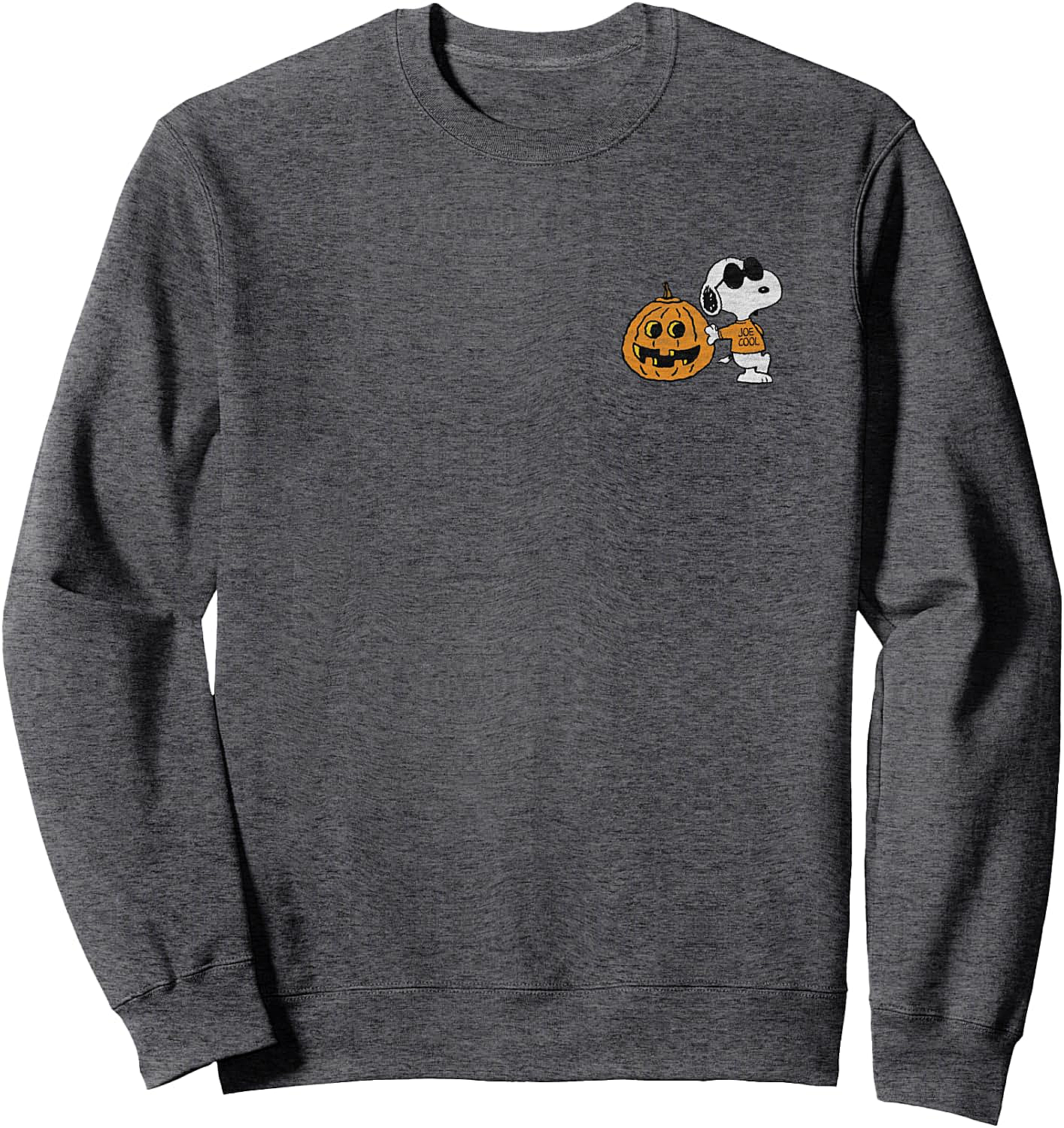  Peanuts Halloween Cool Pumpkin Snoopy Sweatshirt